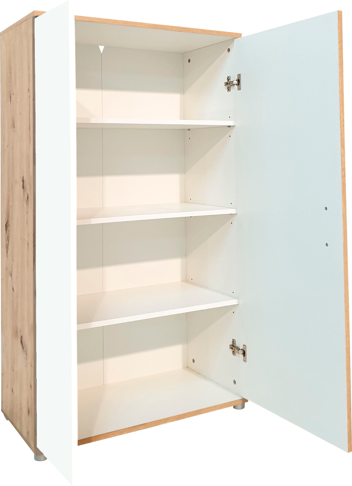 Home affaire Wäscheschrank »Wien, Mehrzweckschrank, OTTOs Choice, 2 Höhen, Made in Germany«, (H/B/T ca. 121/70/35 oder 160/70/35), Mehrzweckschrank, Melamin-Oberfläche, Einlegeböden höhenverstellbar