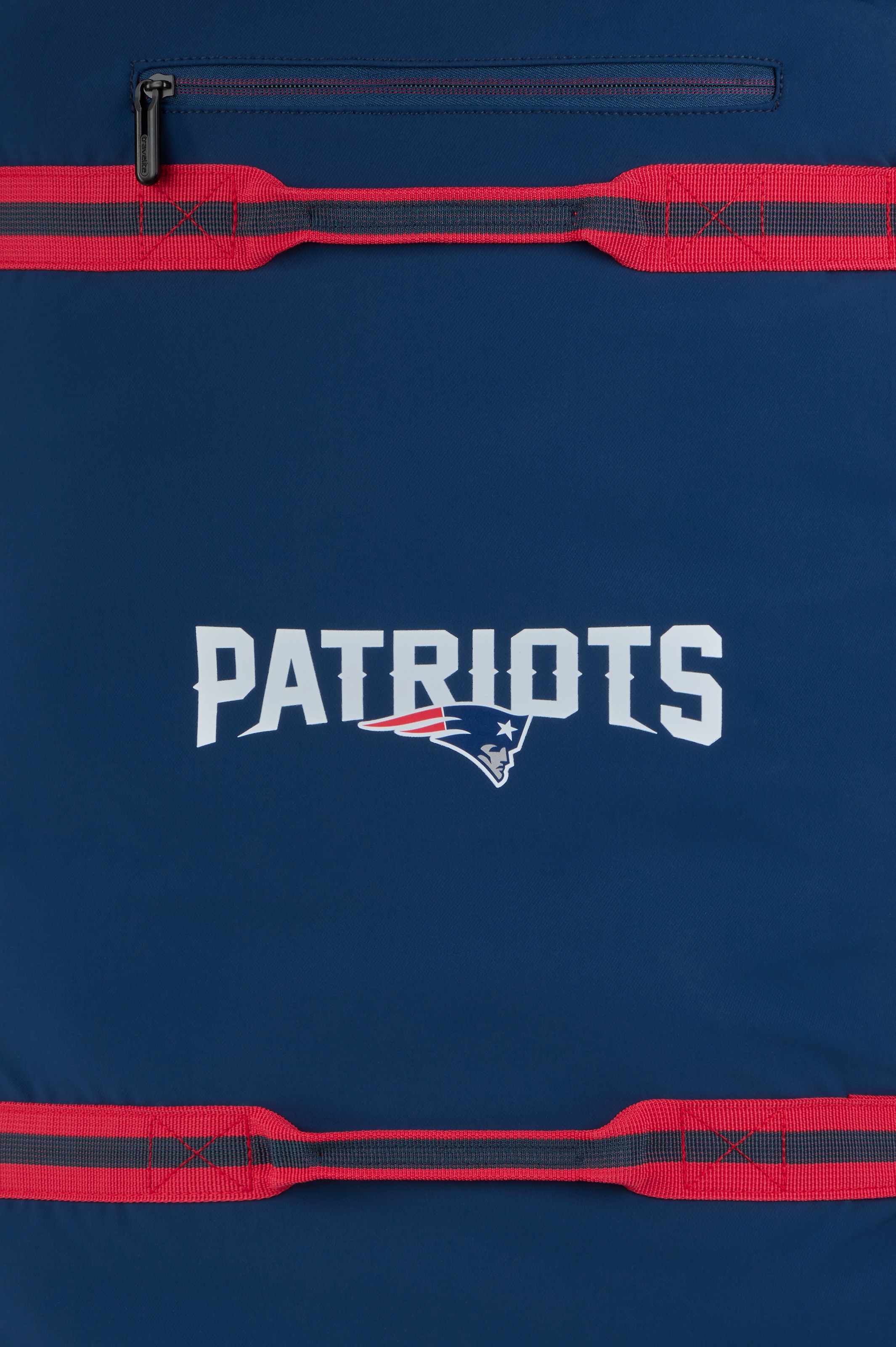 travelite Reisetasche »travelite x NFL Rollenreisetasche« große Öffnung, Schuhfach und Teleskopgestänge – robust und praktisch
