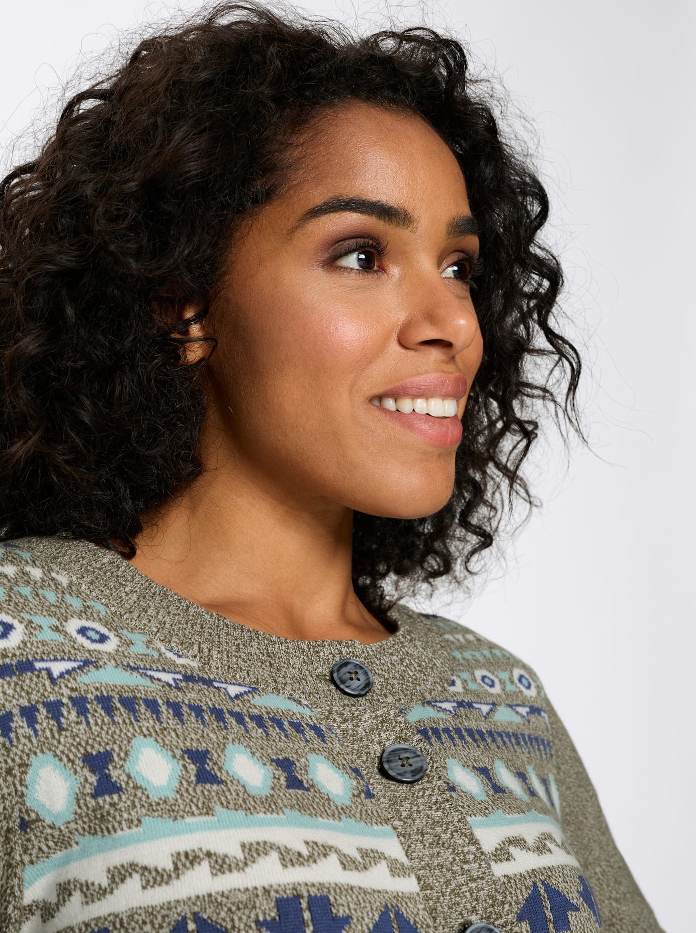 Classic Basics Longstrickjacke