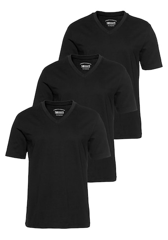Man's World V-Shirt, (Packung, 3 tlg., 3er-Pack) kaufen