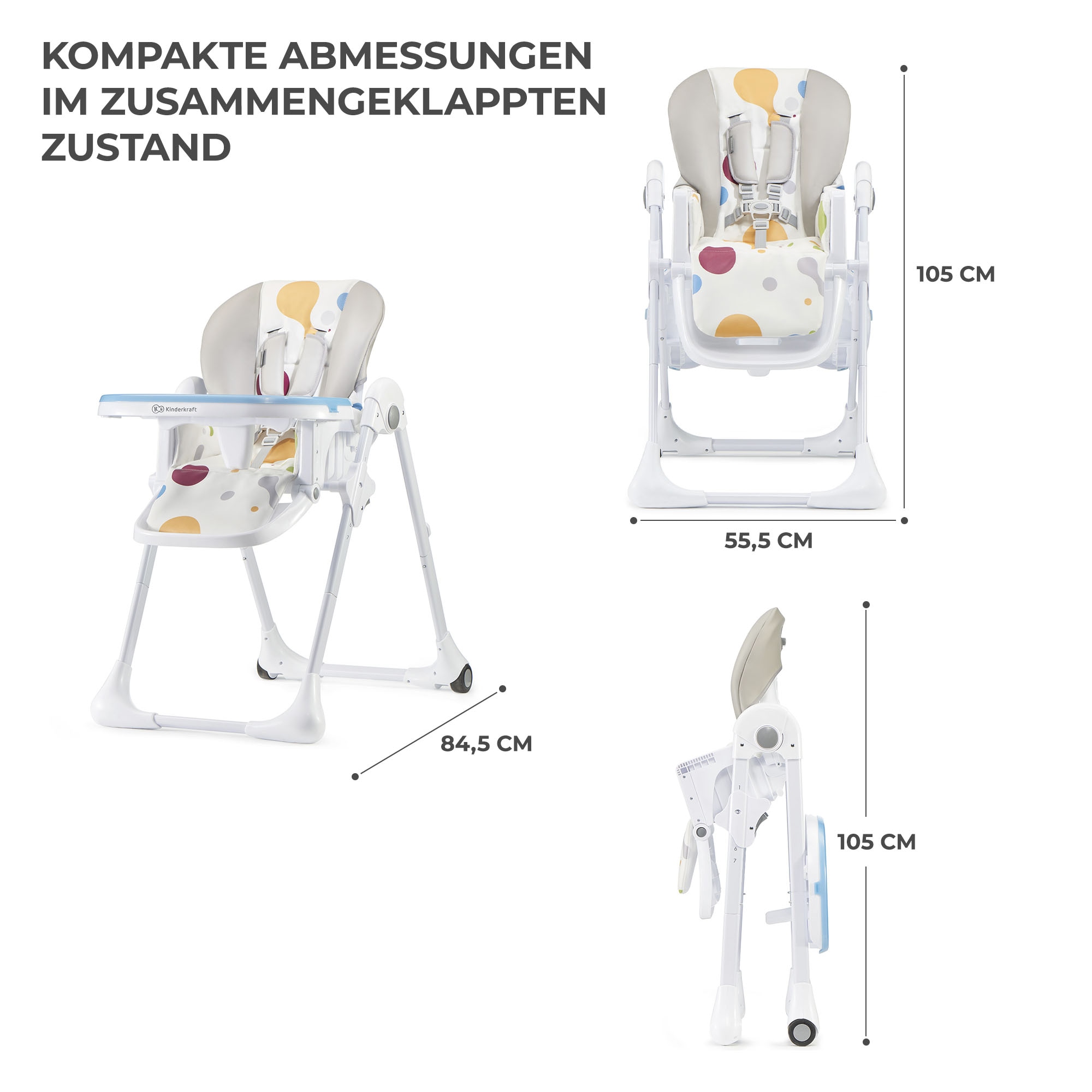 Kinderkraft Hochstuhl »YUMMY« ()