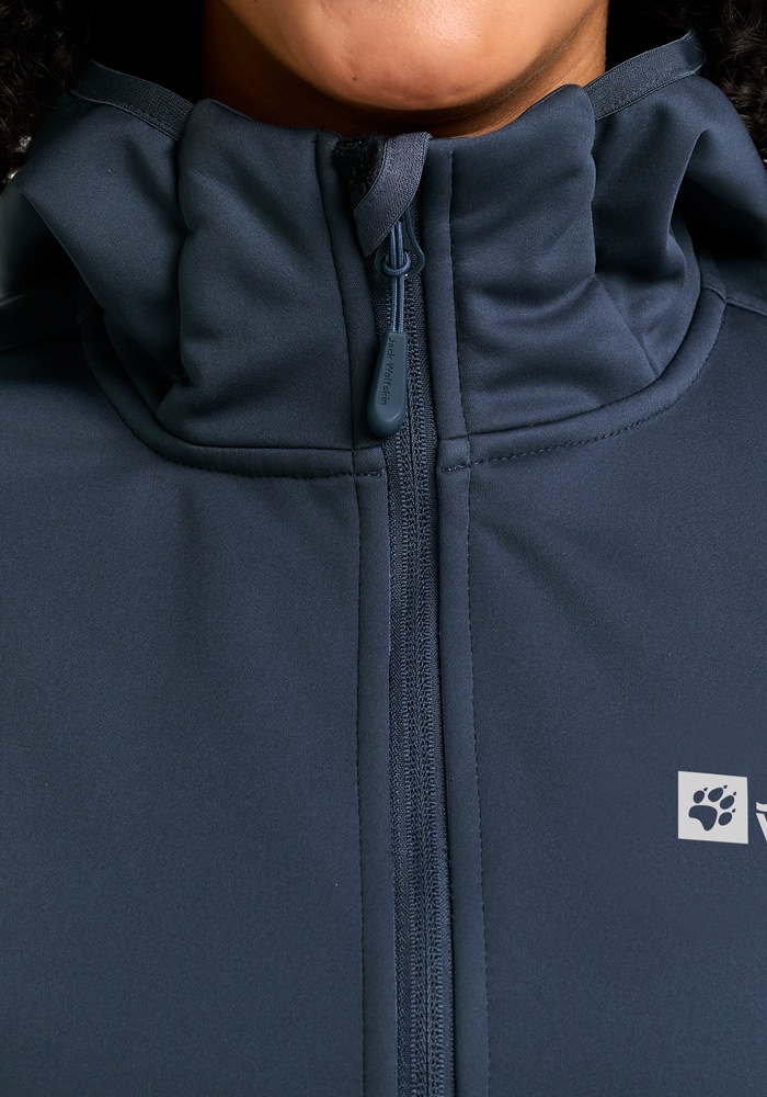 Jack Wolfskin Softshelljacke »WINDHAIN HOODY W«, mit Kapuze