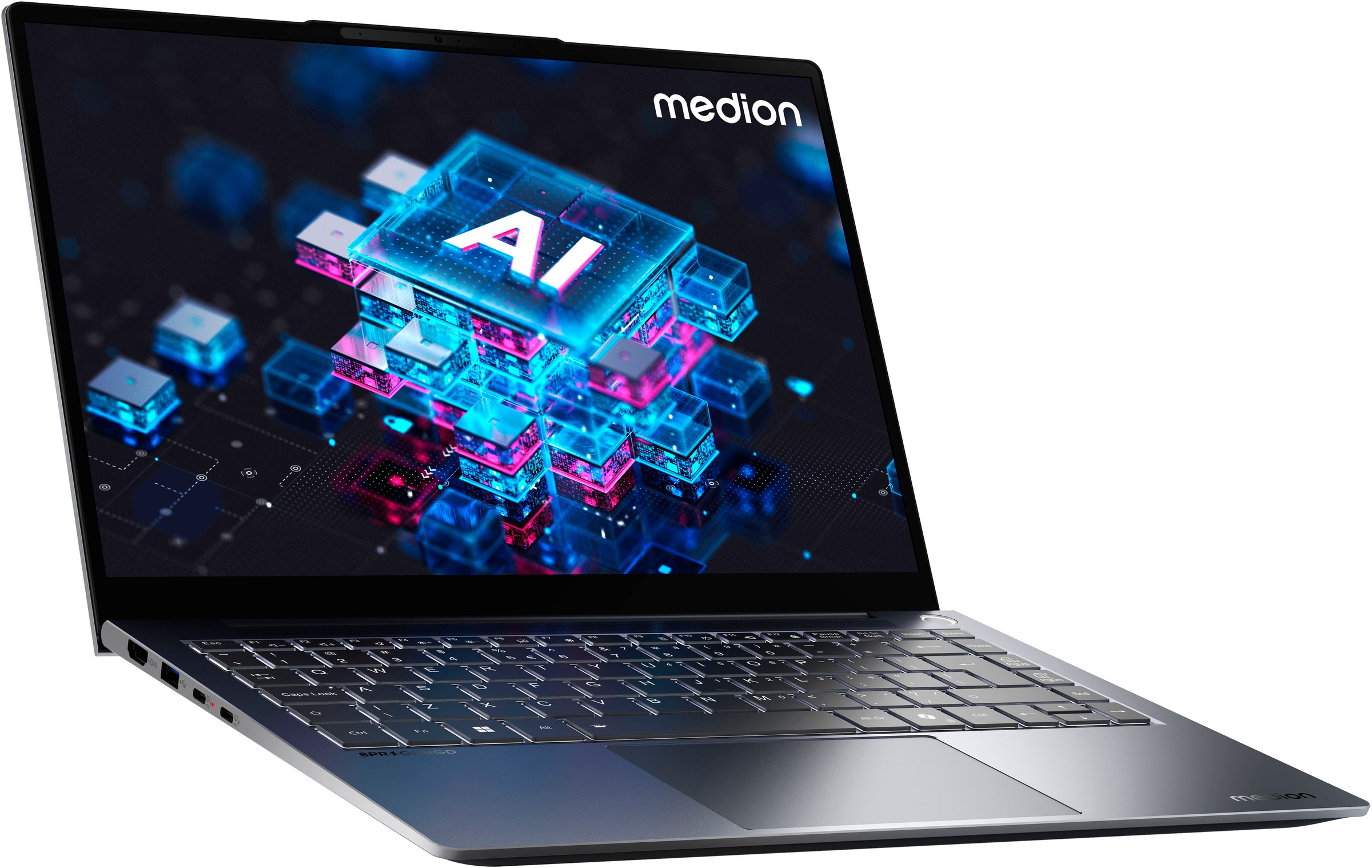 Medion® Notebook »SPRCHRGD 14 S2«, 35,56 cm, / 14 Zoll, Intel, Core Ultra 7, ARC, 1000 GB SSD