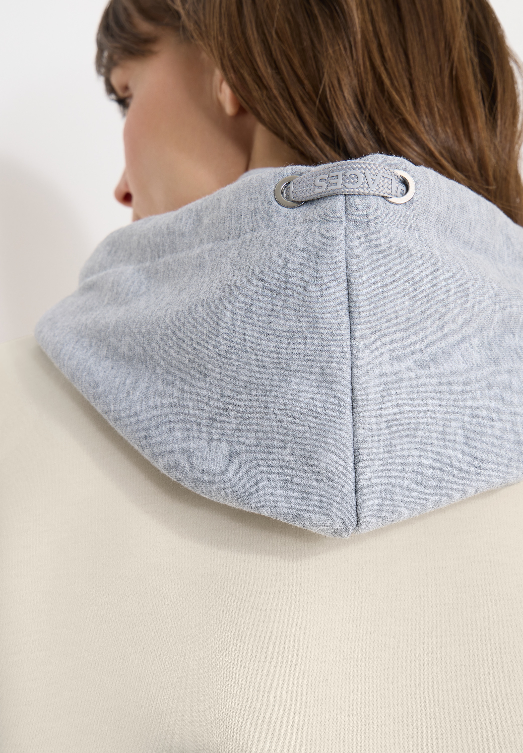 Cecil Cabanjacke mit Kapuze mit Reverskragen und Kapuze