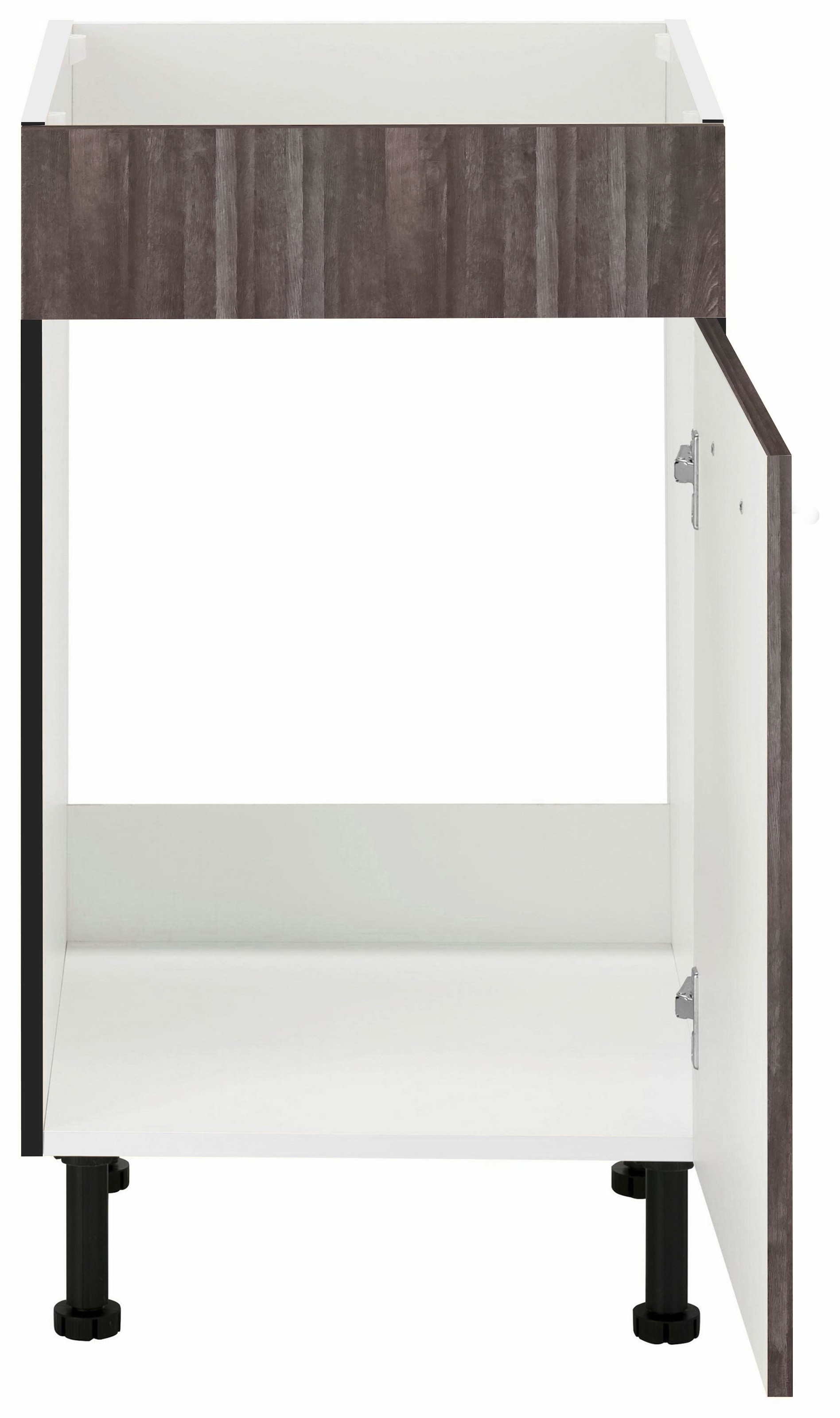 wiho Küchen Spülenschrank »Nisos«, 50 cm breit, mit verstellbaren Füßen, ohne Arbeitsplatte