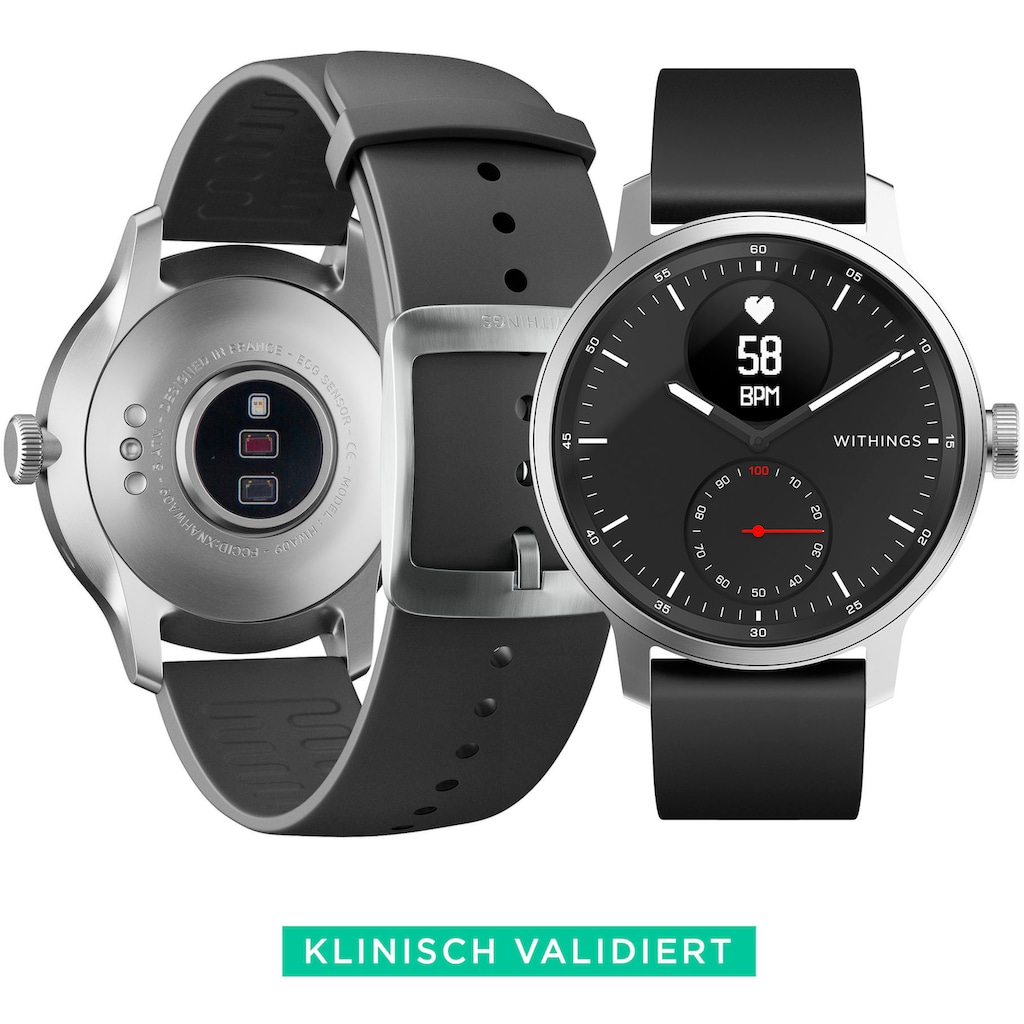 Withings Smartwatch »ScanWatch, 42mm«, (Proprietär)