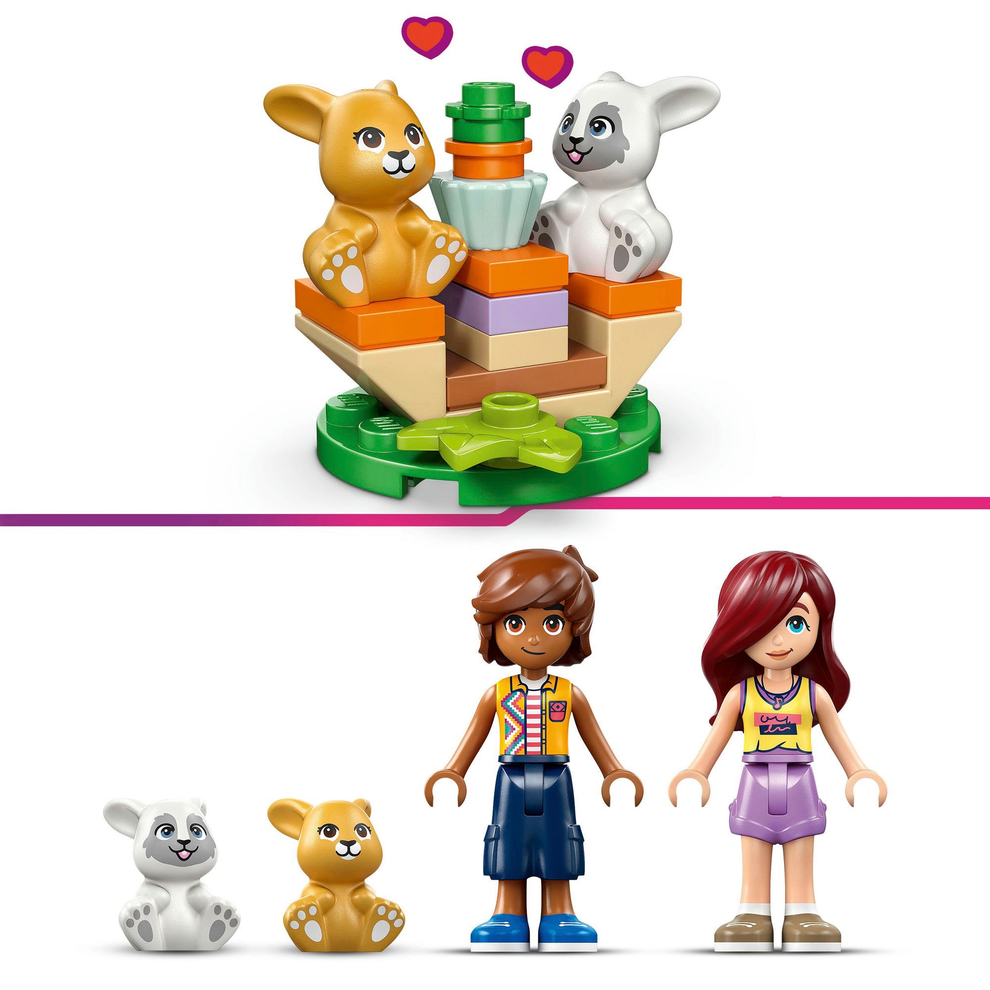 LEGO® Konstruktionsspielsteine »Heartlake City Hasenhotel (42679), LEGO Friends« Made in Europe