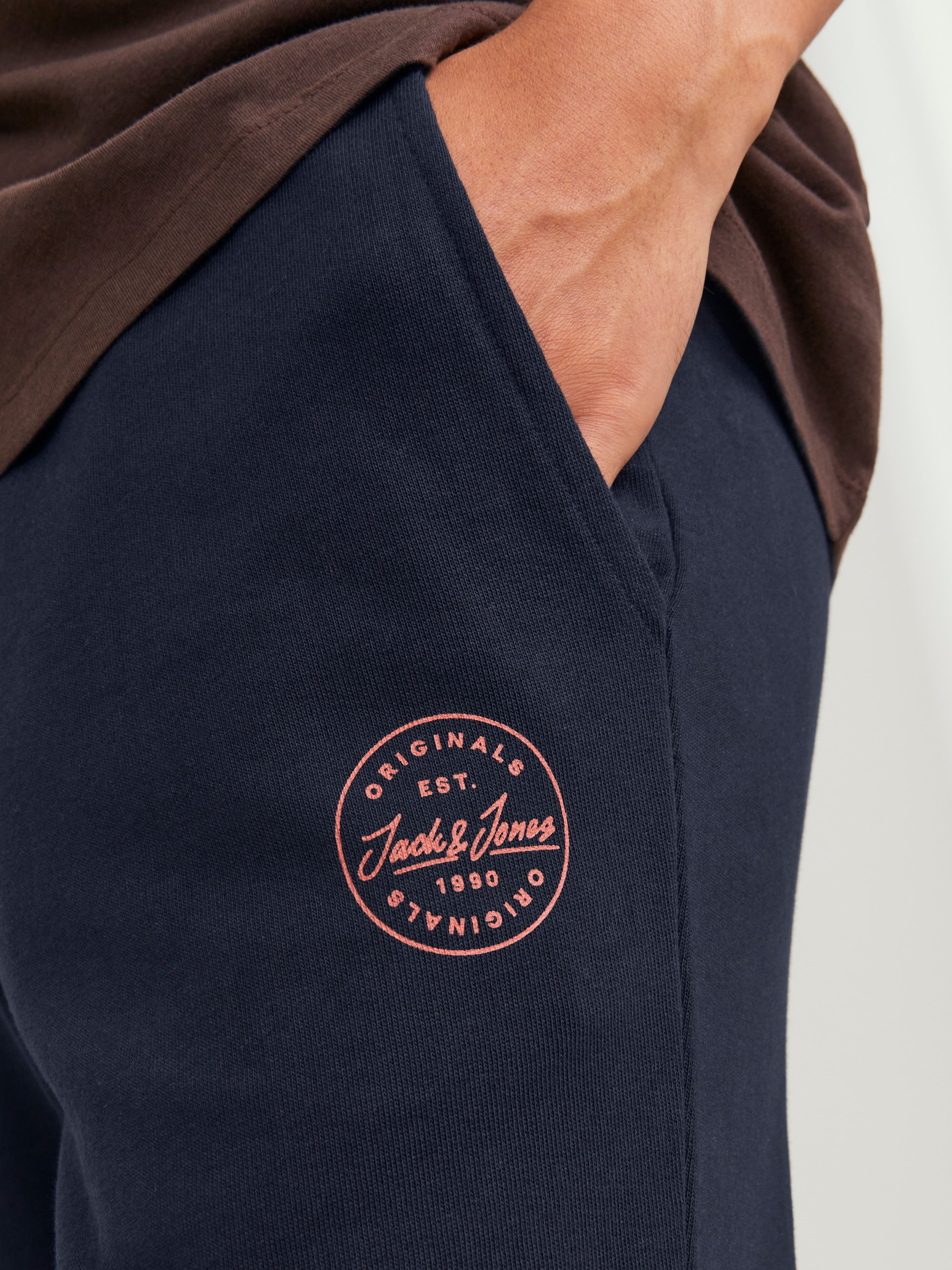 Jack & Jones Sweathose »JPSTGORDON Jogpants mit Kordelzug und bequemem Schnitt«  unifarben, modisch, bequem, Baumwolle