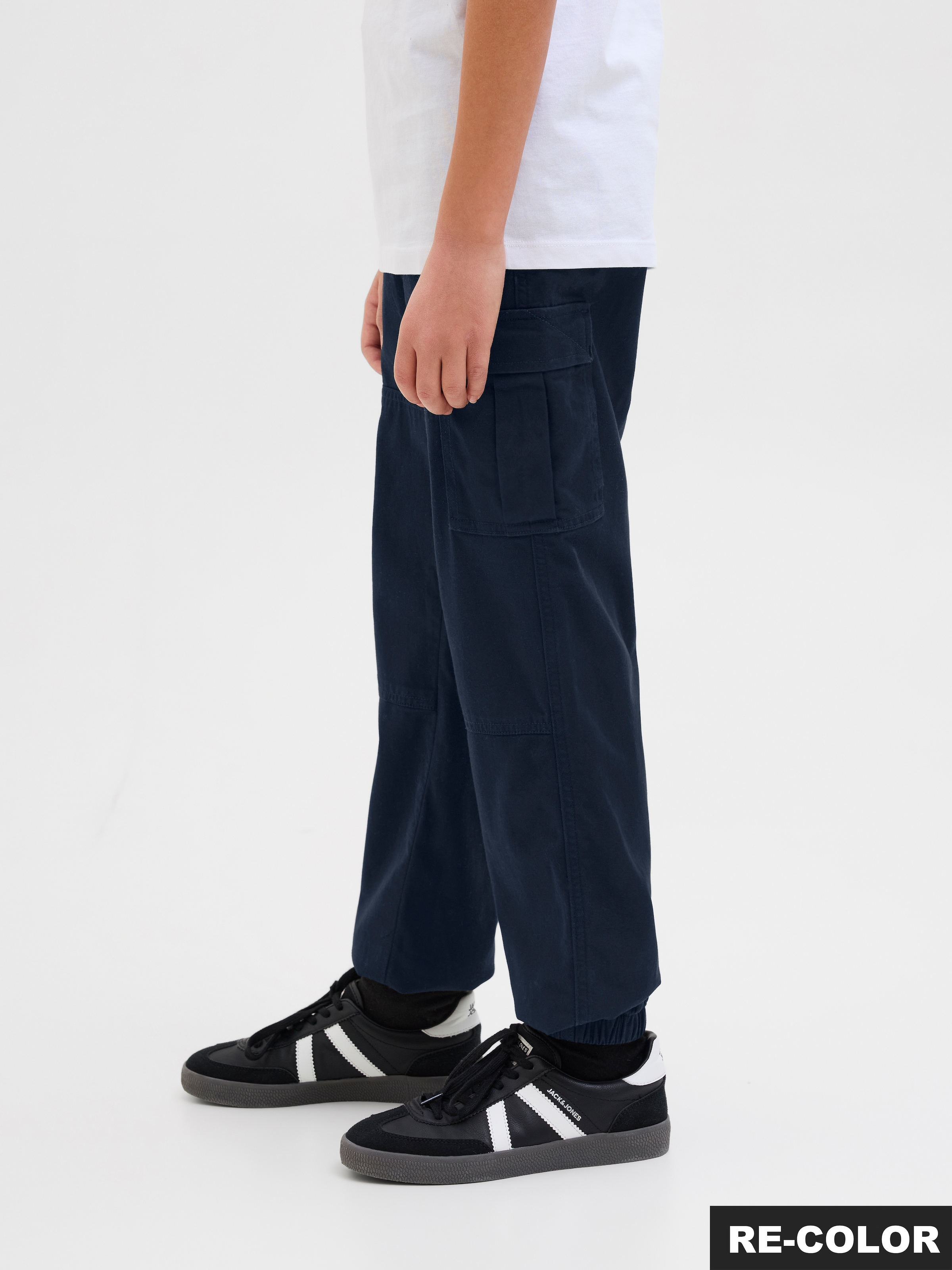 Jack & Jones Junior Cargohose »JPSTKANE JJJONNIE CUFFED CARGO JNR«