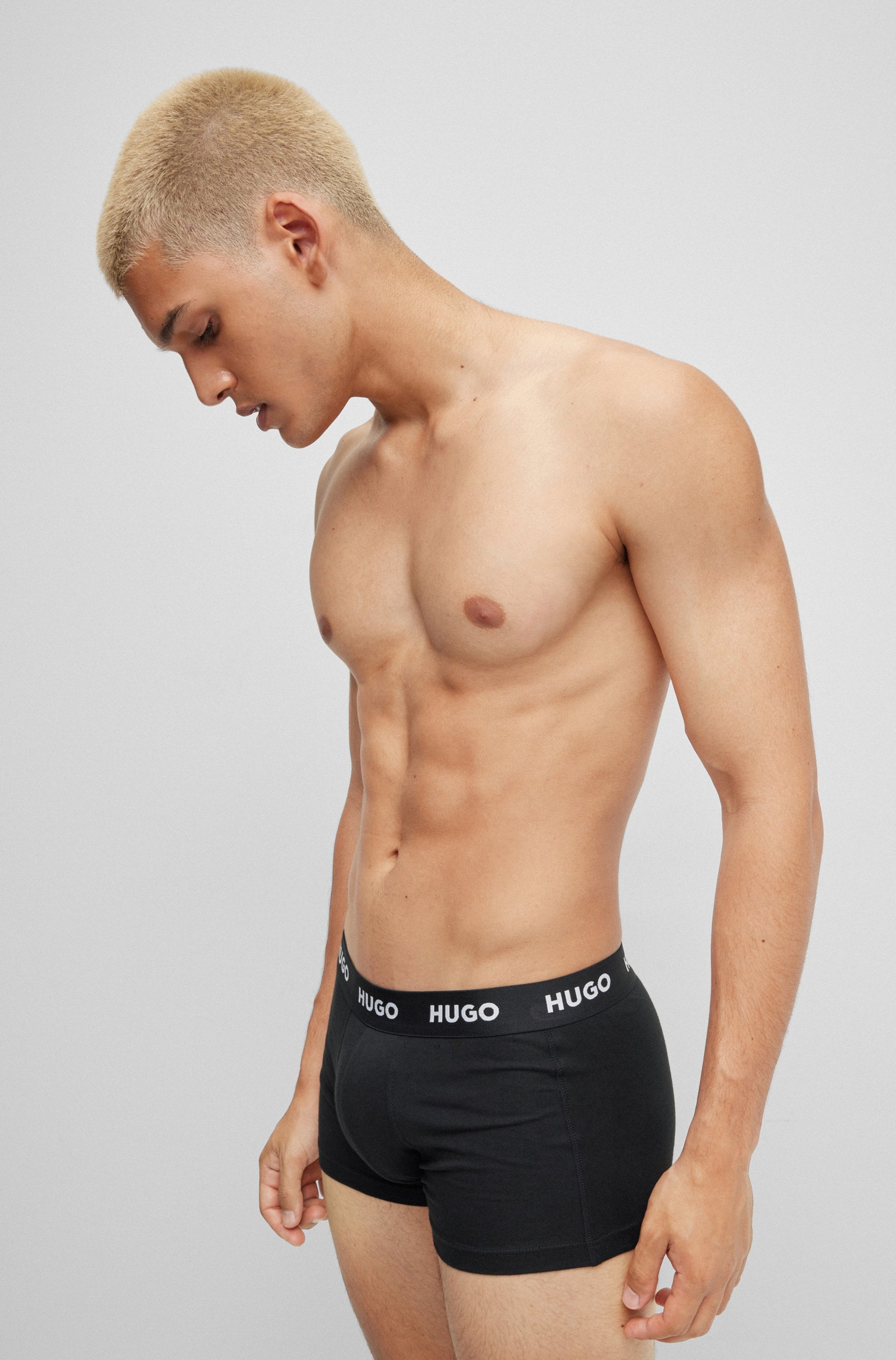 HUGO Underwear Trunk »TRUNK TRIPLET PACK« Packung, 3er Pack, 