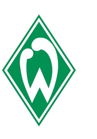 Wandtattoo »Fußball Werder Bremen Logo«, (Set, 1 St.)