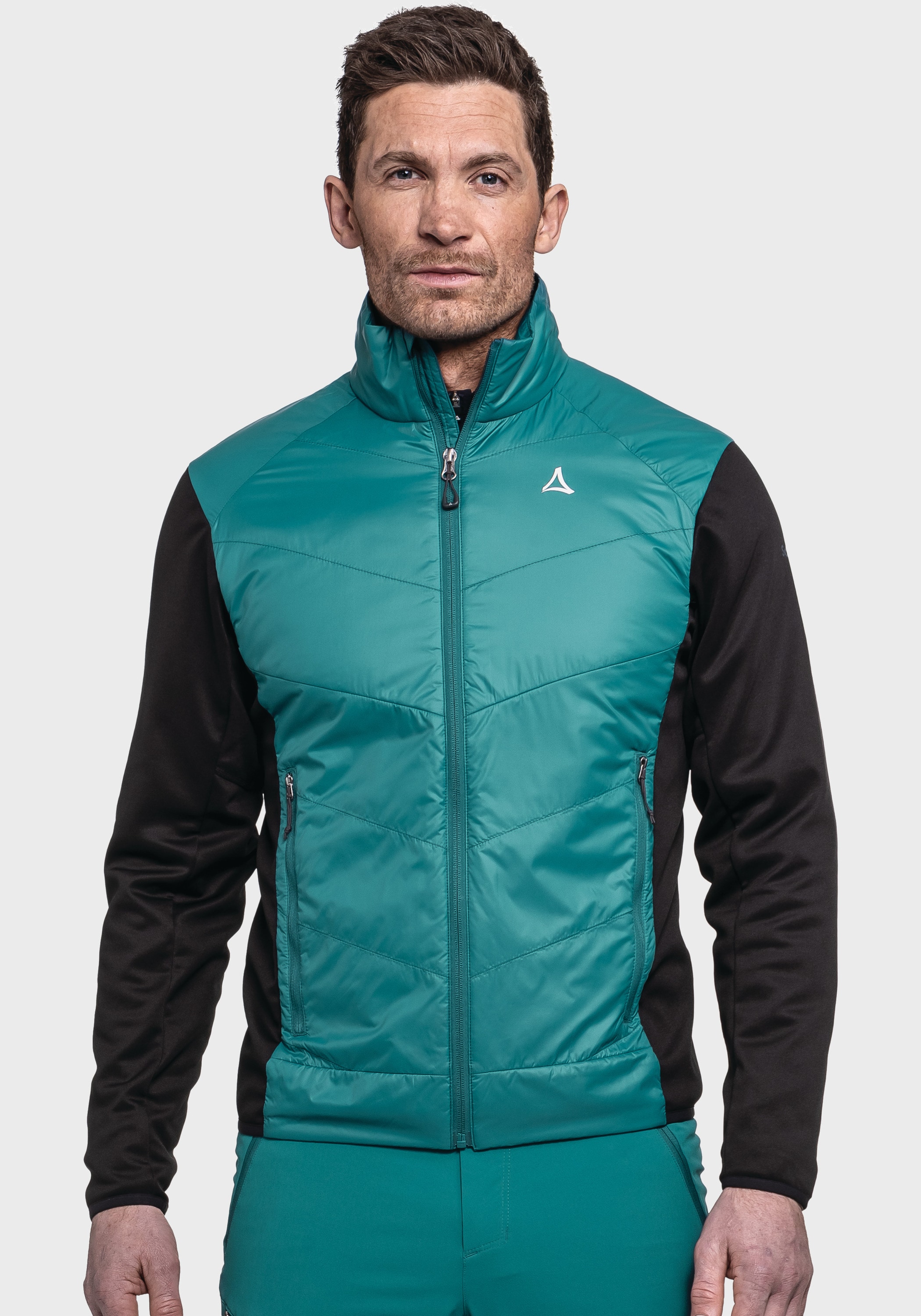 Schöffel Fleecejacke »Hiking Hybrid Jk Style Cascata MNS«, ohne Kapuze