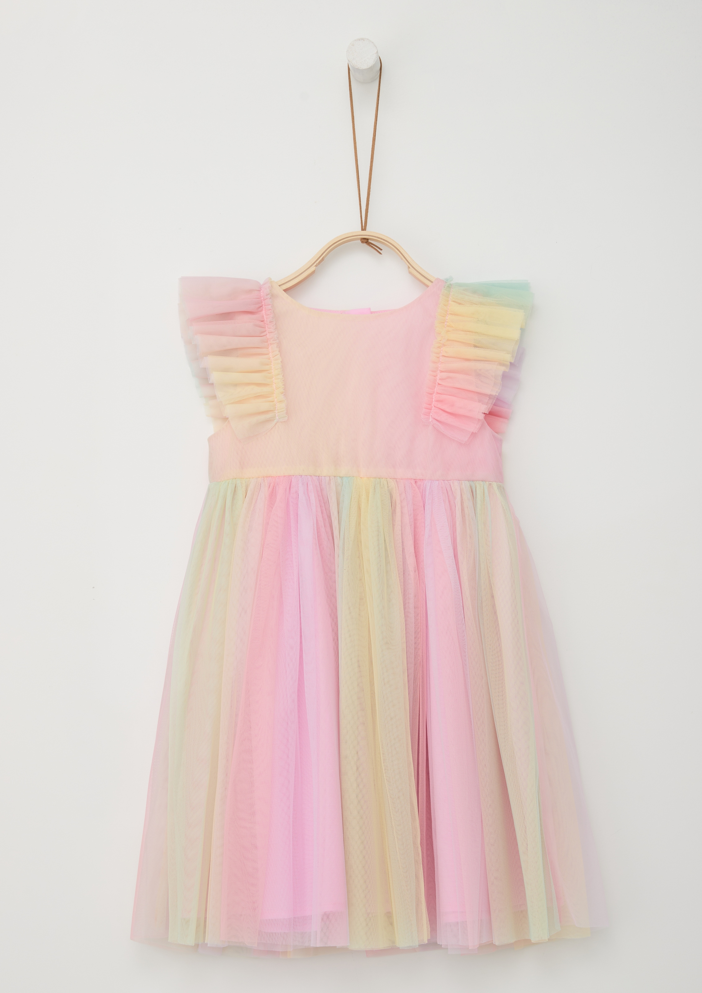 s.Oliver Junior Sommerkleid, mit Rüschen