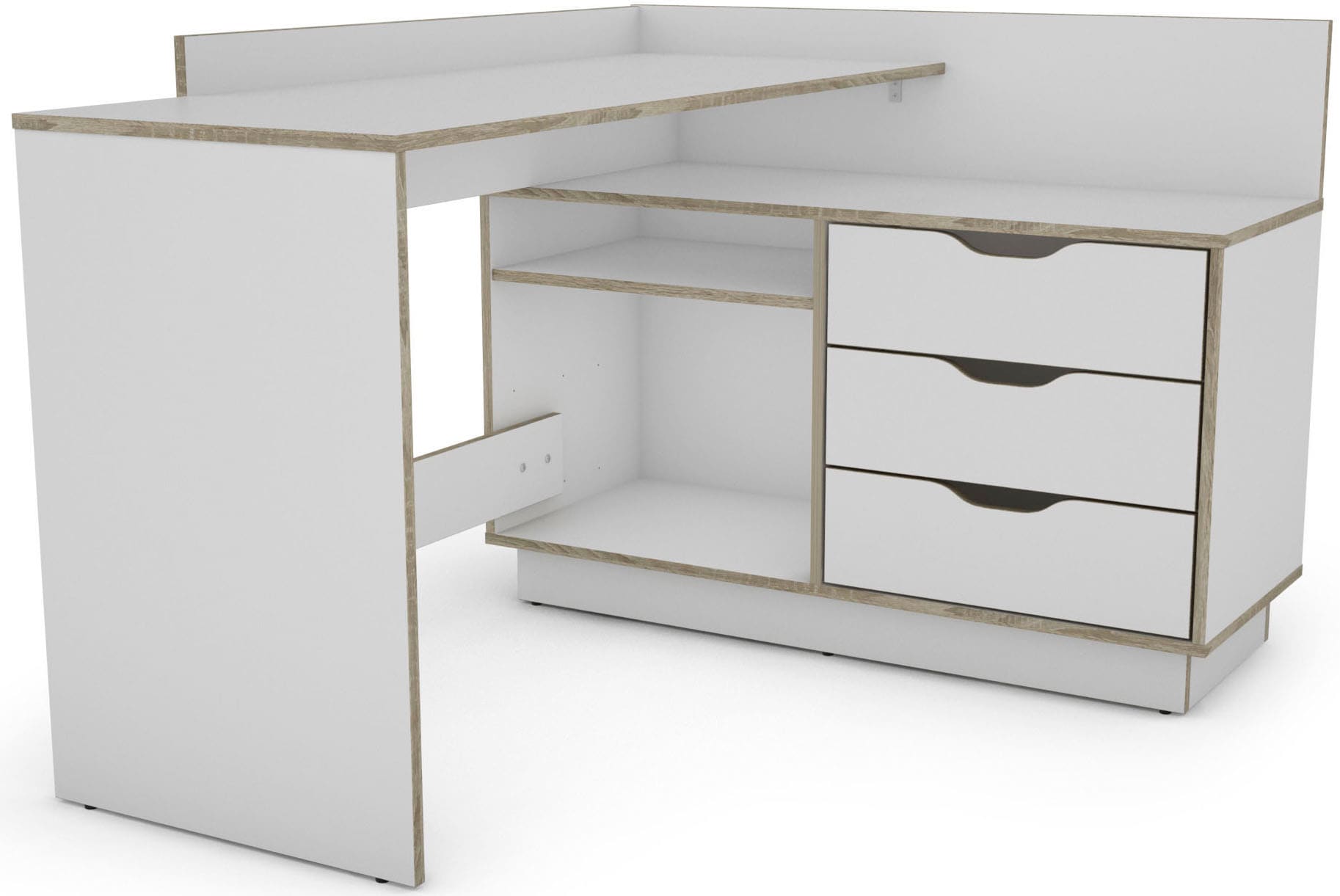 Schreibtisch in Weiß | online shoppen OTTOversand bei