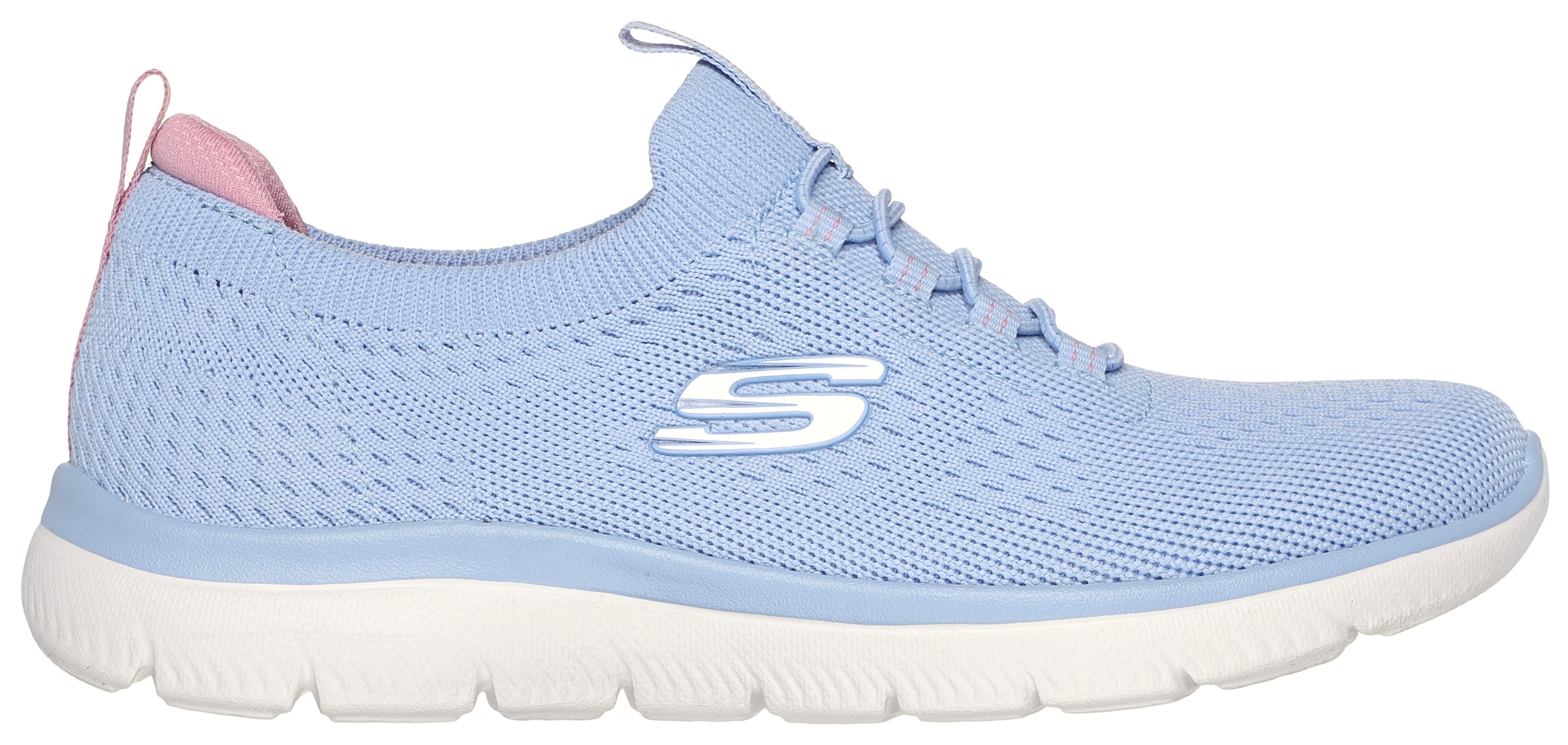 Skechers Slip-On Sneaker »SUMMITS«, Freizeitschuh, Halbschuh, Slipper mit flexibler Traktionslaufsohle