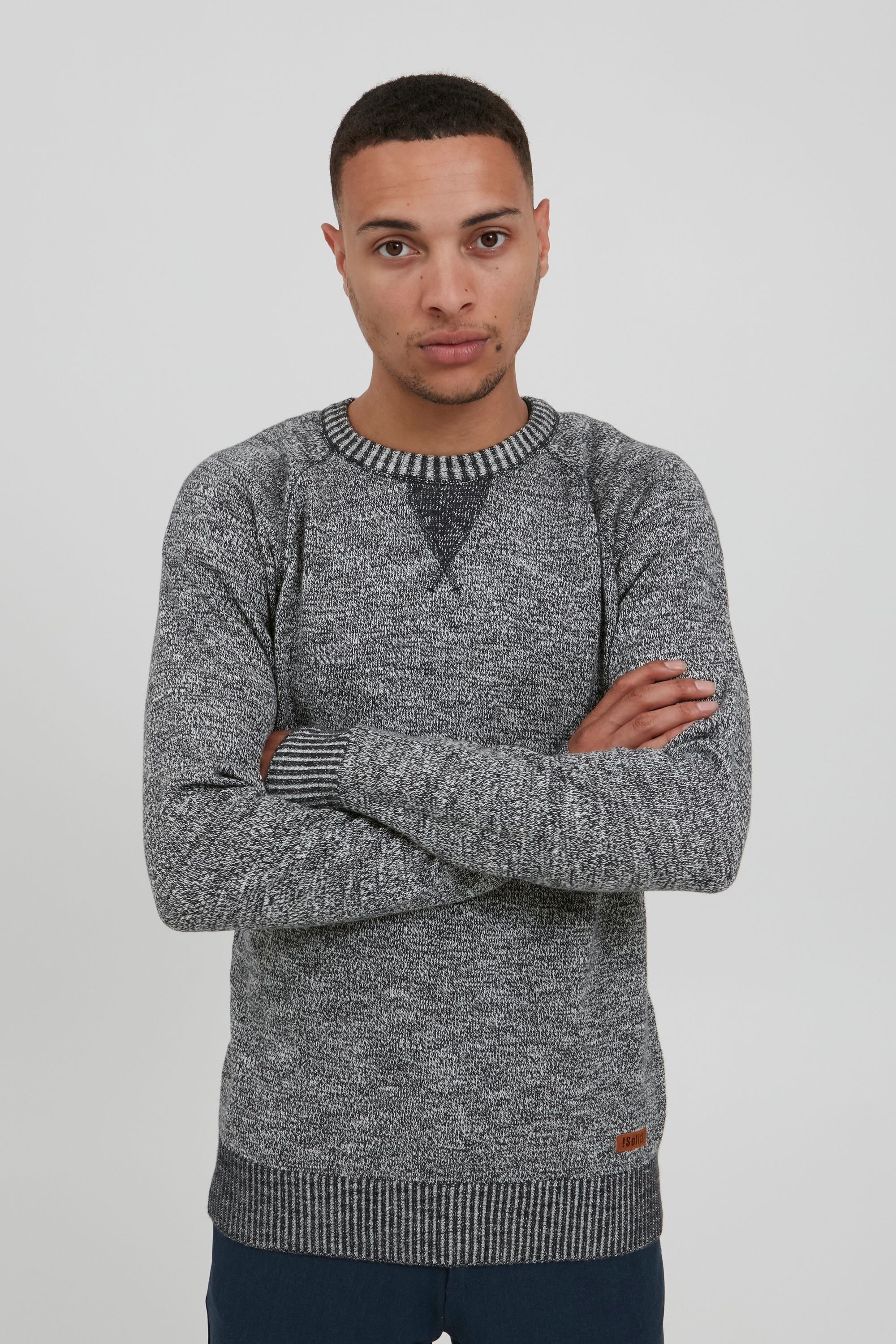 !Solid Strickfleece-Pullover »Strickpullover SDThian«
