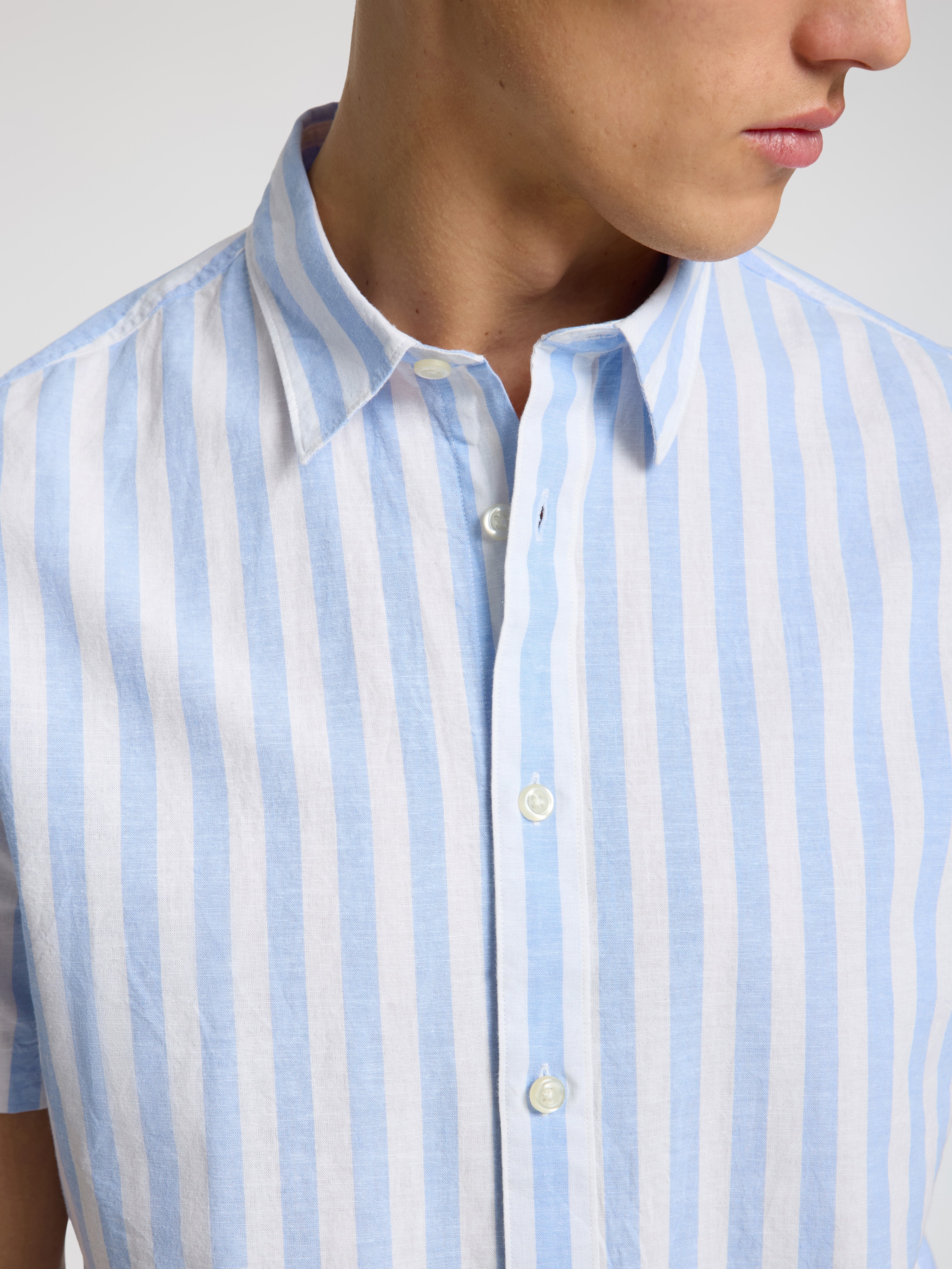 SELECTED HOMME Kurzarmhemd »SLHREG-SUN SHIRT SS NOOS«