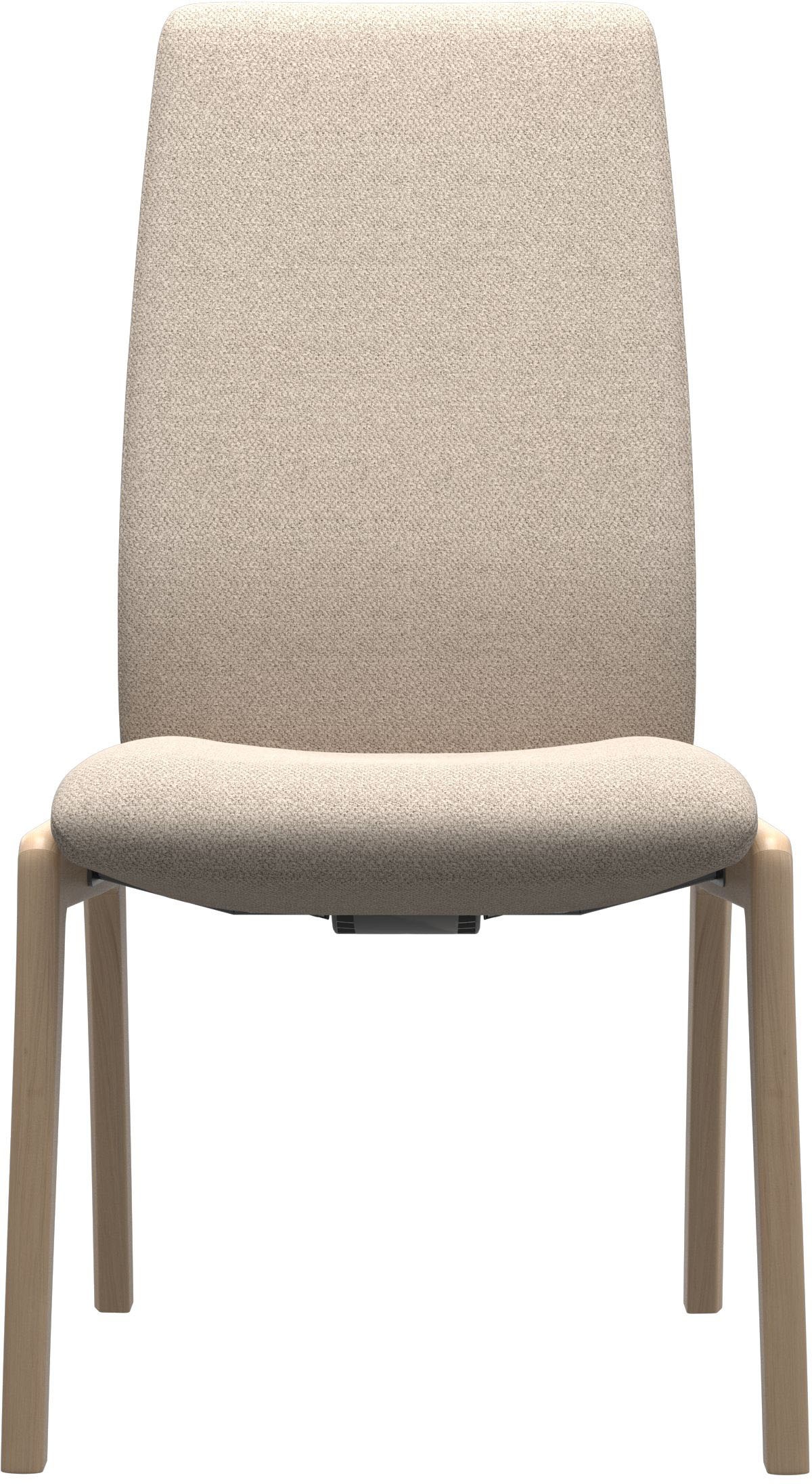 Stressless® Polsterstuhl »Laurel«, ROHLEDER Stoff Q2 FARON, High Back, Größe L, mit abgerundeten Beinen in Eiche natur