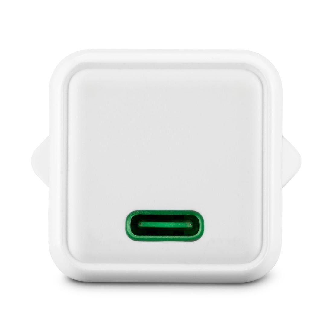 Hama Schnelllade-Gerät »Schnellladegerät (USB-C, PD/QC, extraklein 2,9 x 2,75 x 2,75 cm, 25 W)«, (1 St.)