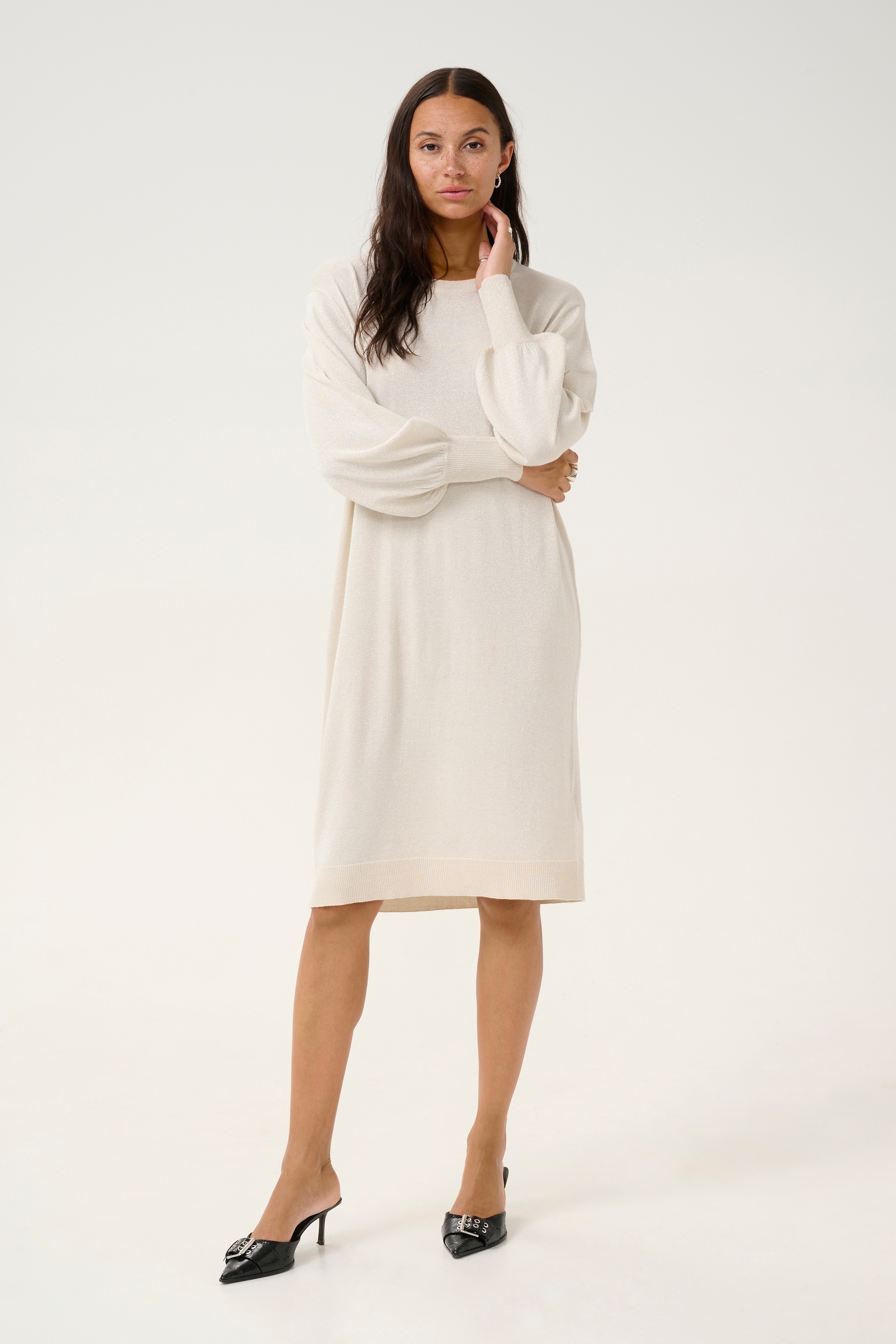 KAFFE Midikleid »Kleid KAregina«