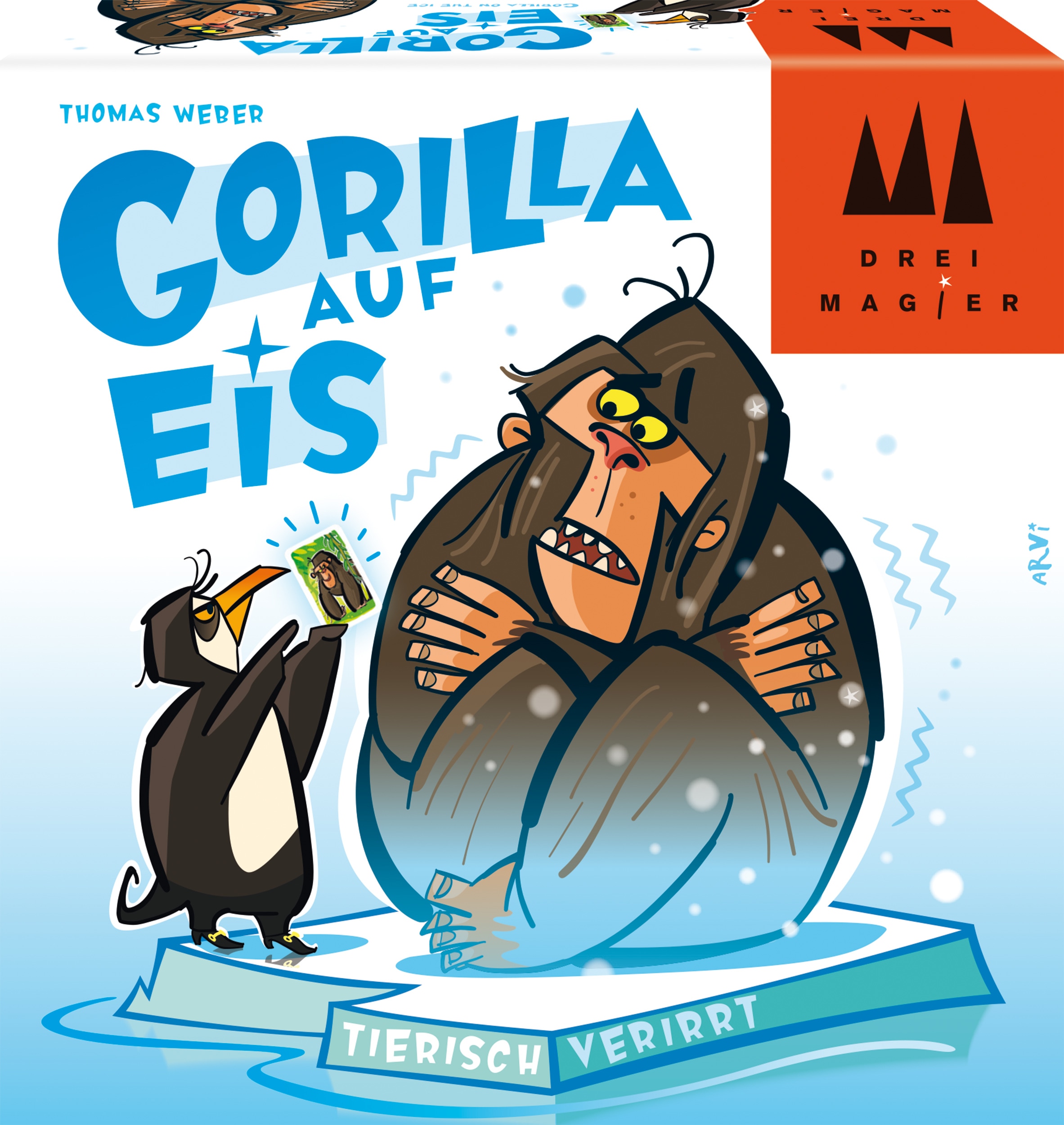 Drei Magier Spiele Spiel »Gorilla auf Eis« Made in Germany
