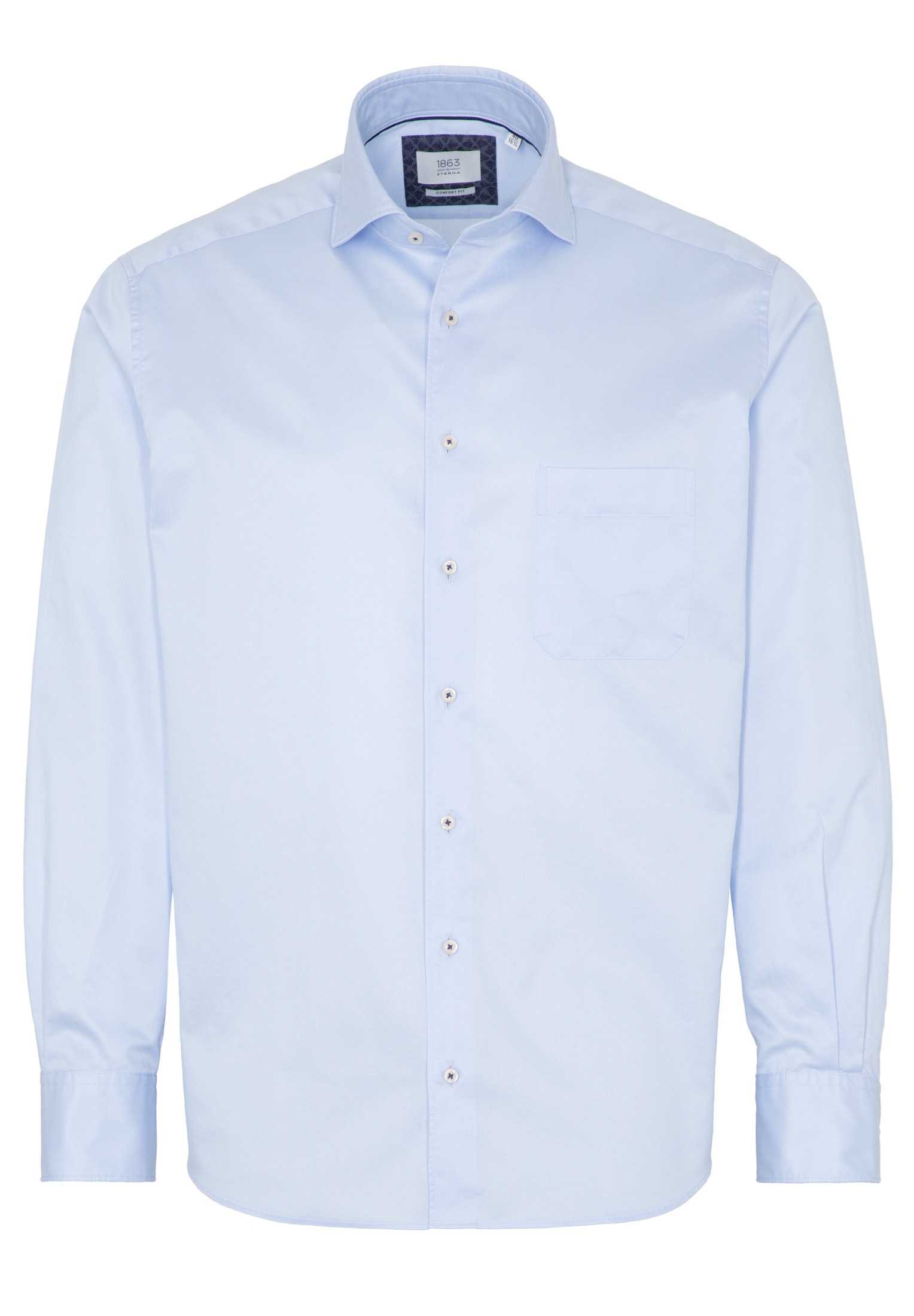 Eterna Langarmhemd »COMFORT FIT«, EASY IRON (bügelleicht)