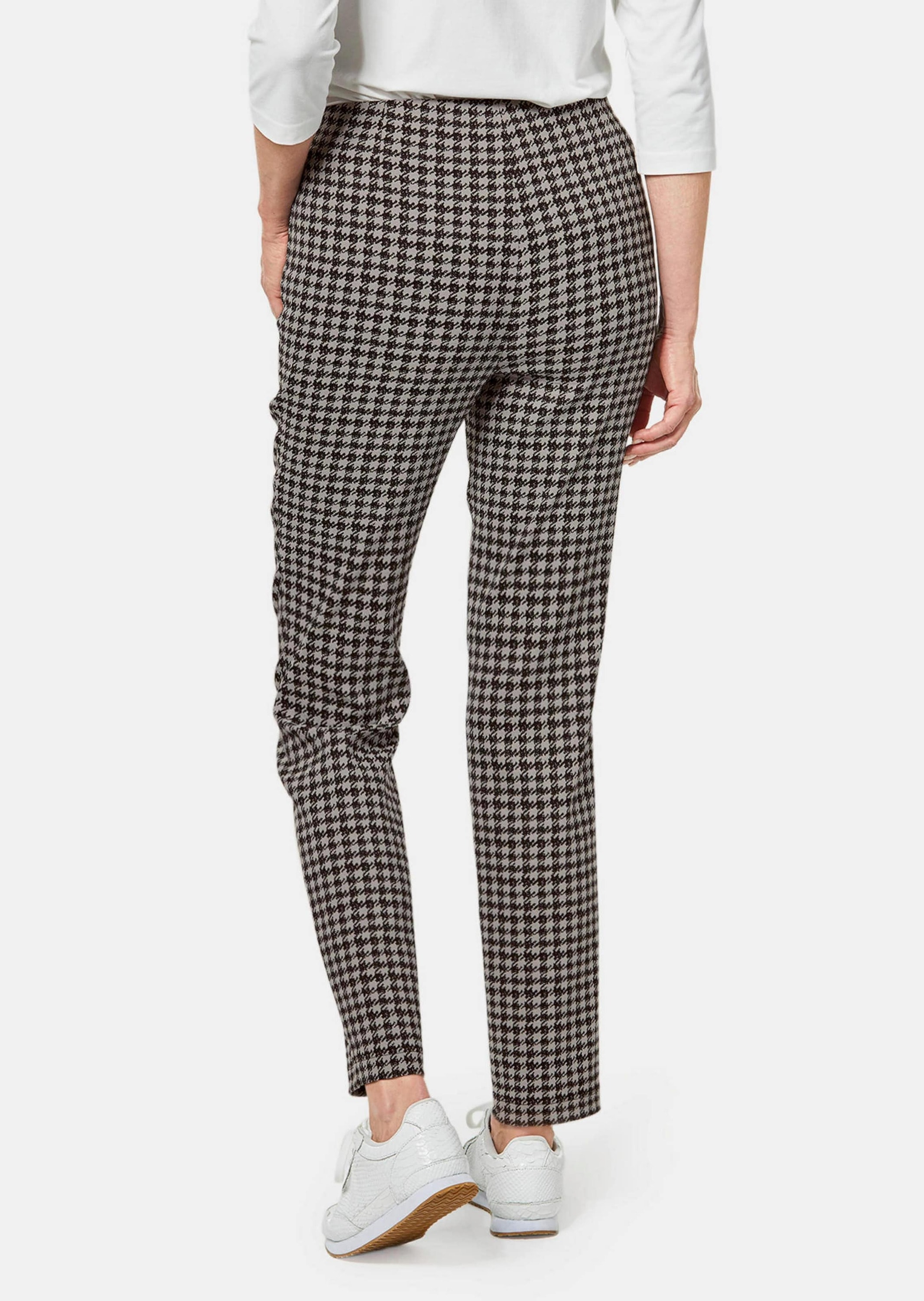 GOLDNER 2-in-1-Hose »Kurzgröße Kurzgröße - Hahnentritthose Louisa«