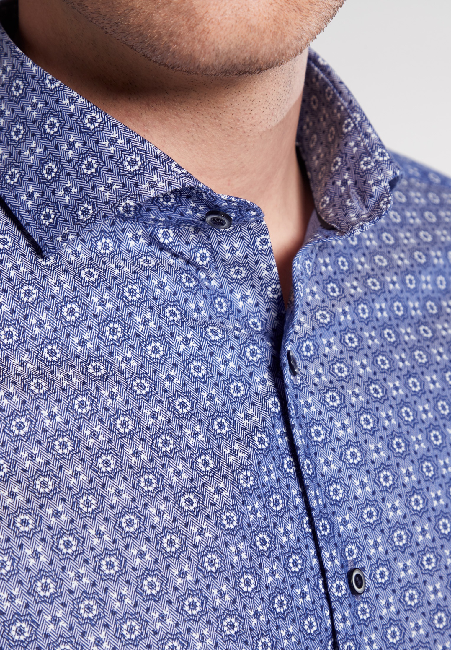 Eterna Langarmhemd »SLIM FIT« NON IRON (bügelfrei)