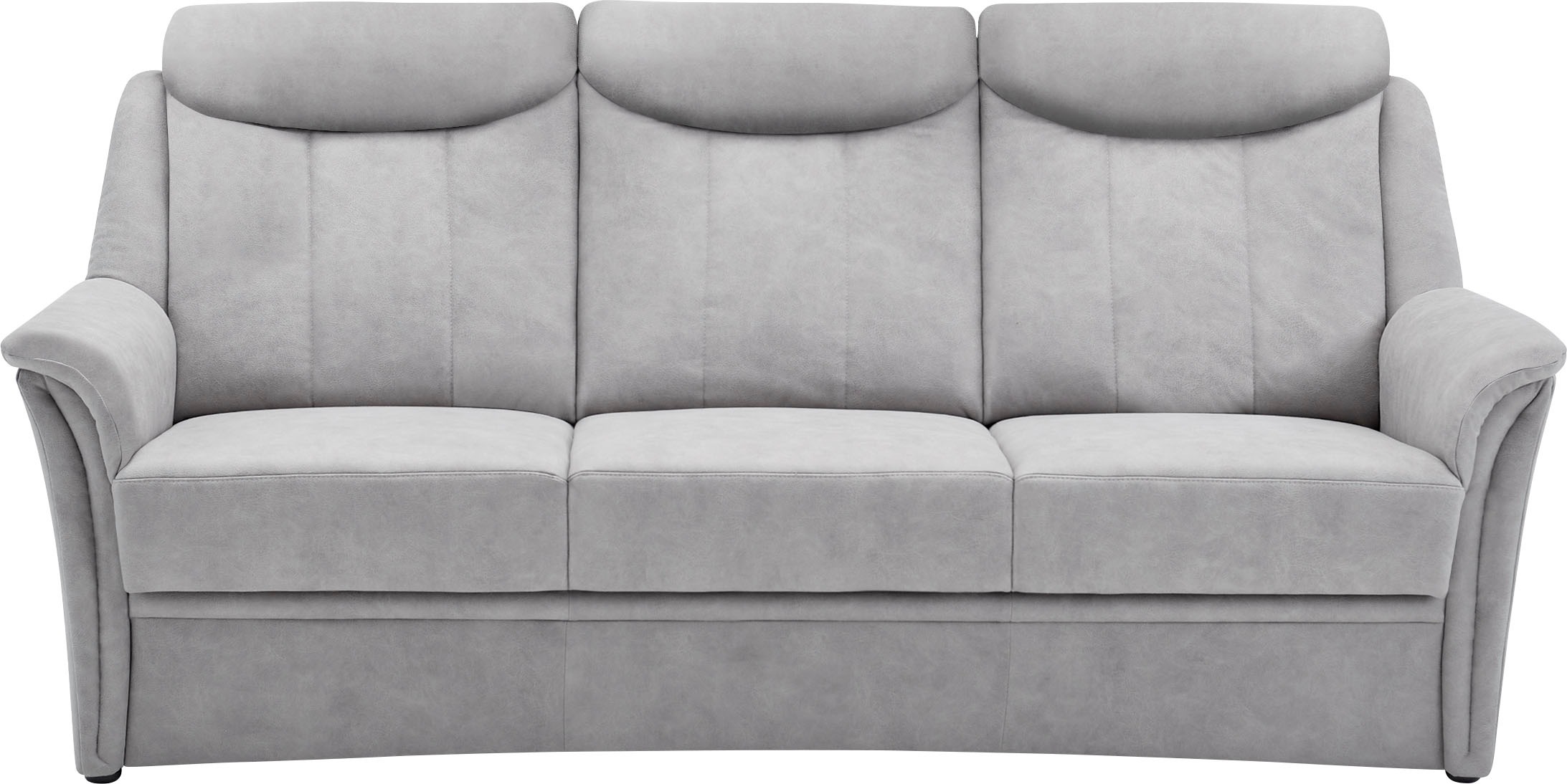 VILLA BECK Polstergarnitur »Lugano«, (Set, 3 tlg.), Kopfteilverstellung, in Sitzhöhe 46 cm, 3-Sitzer und 2x Sessel