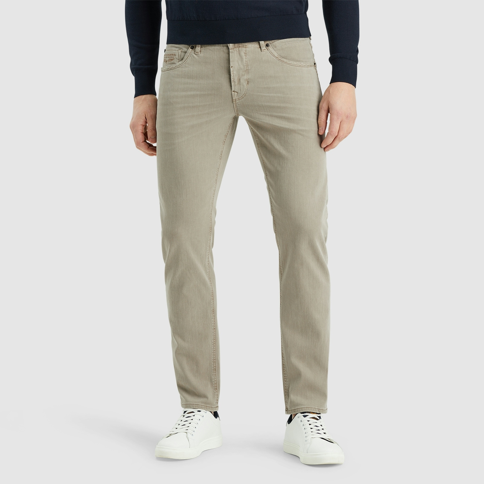 Pme Legend Herren 5-Pocket-Jeans »NAVIGATOR PTR121« in beige, Größe 36