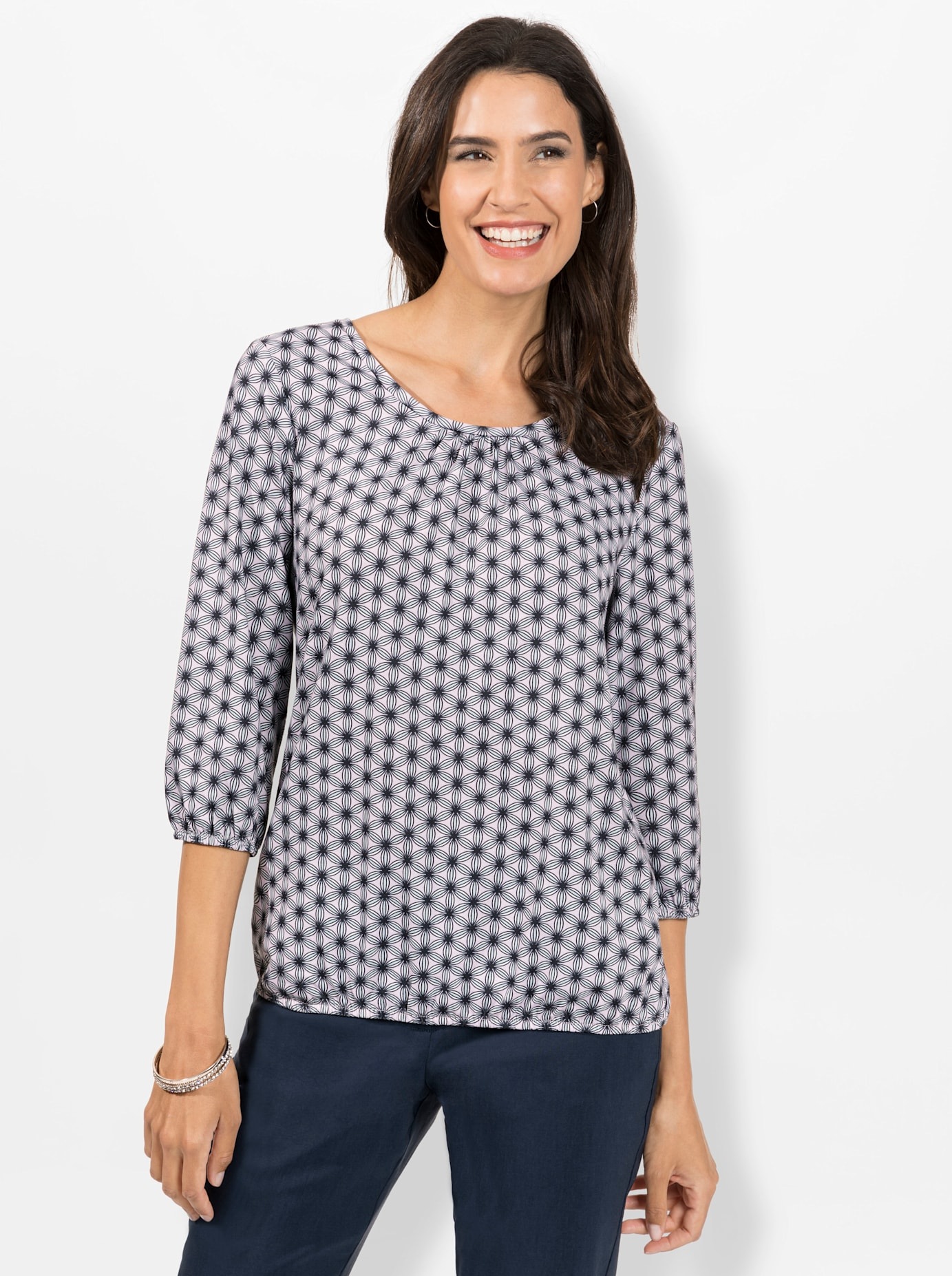 Inspirationen Print-Shirt »Shirt«, (1 tlg.)