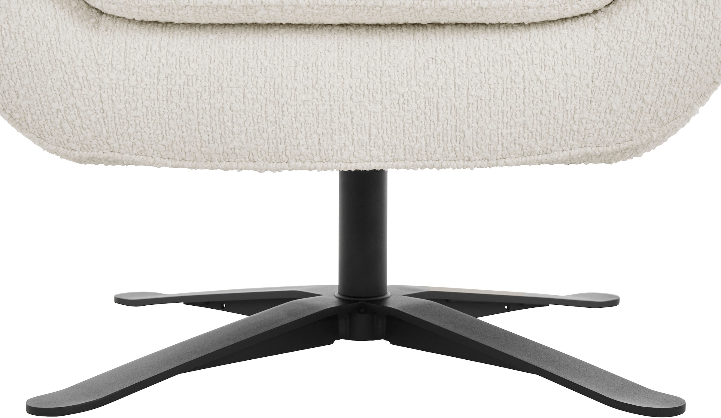 andas Drehsessel »Stavre, Loungesessel«, in moderner Optik, mit elegantem Drehfuß