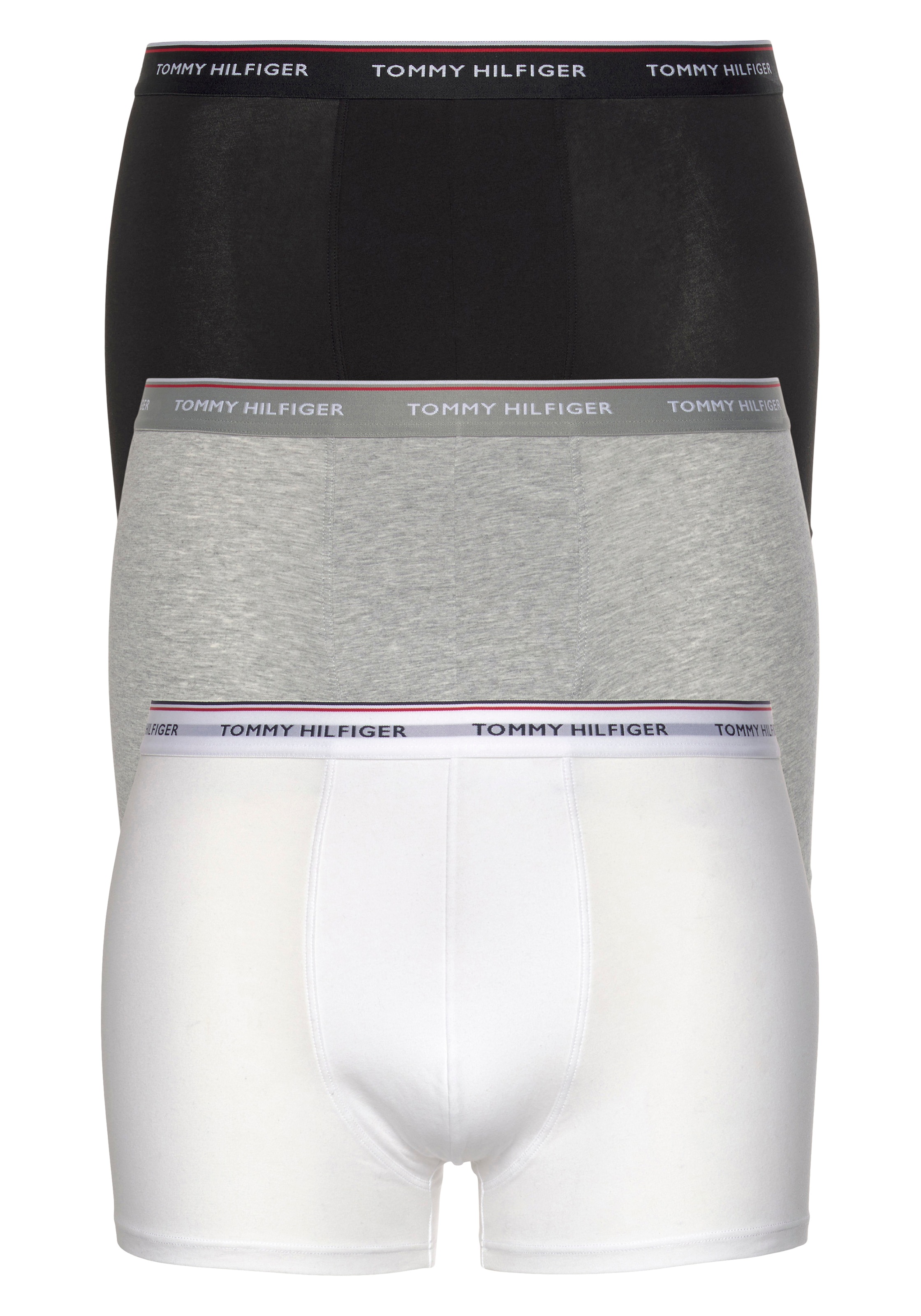 Tommy Hilfiger Underwear Trunk »BT TRUNK 3 PACK«, (Packung, 3 St., 3er-Pack), mit Tommy Hilfiger Logo-Elastiktape