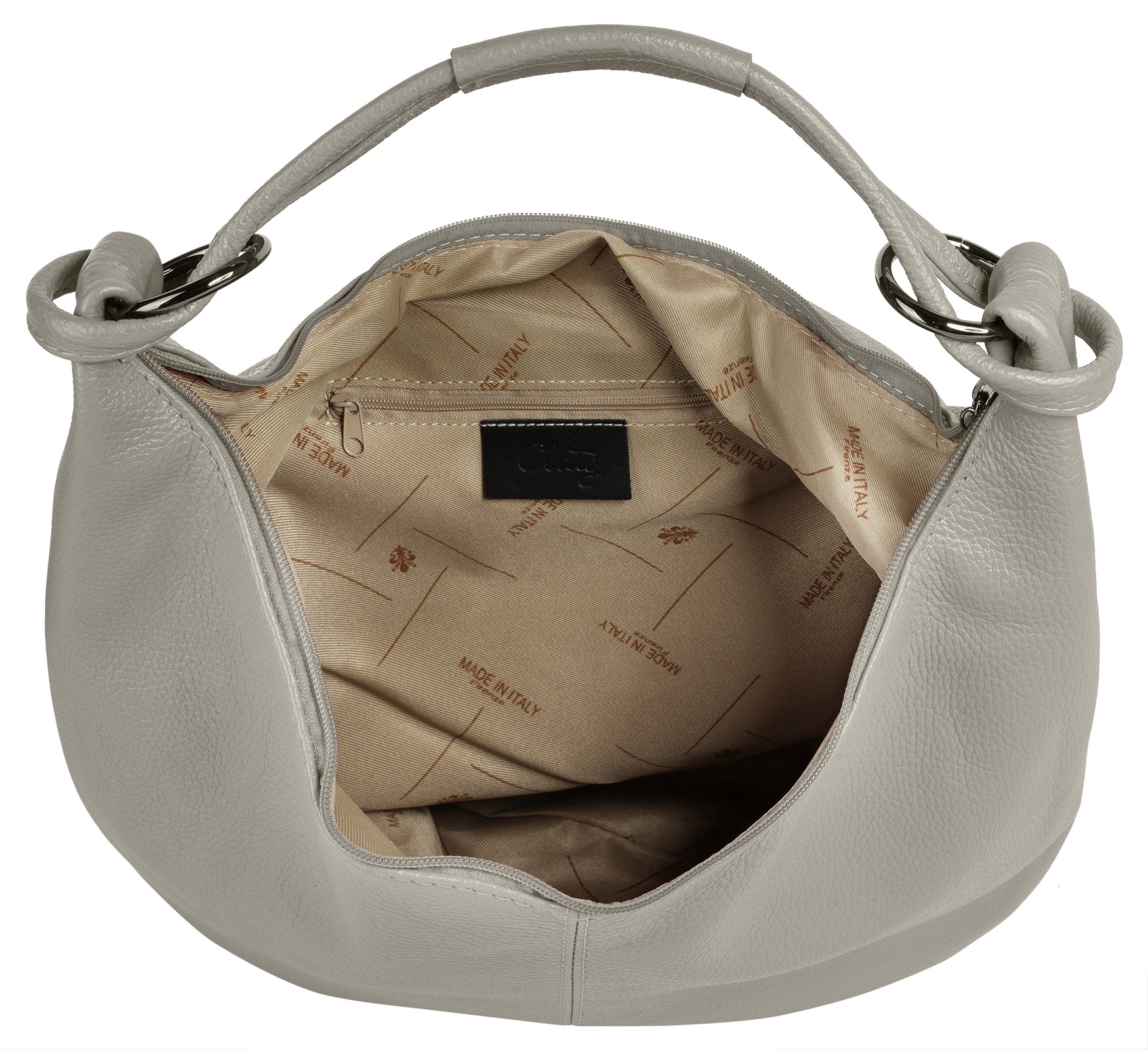 Cluty Shopper, echt Leder, Made in Italy