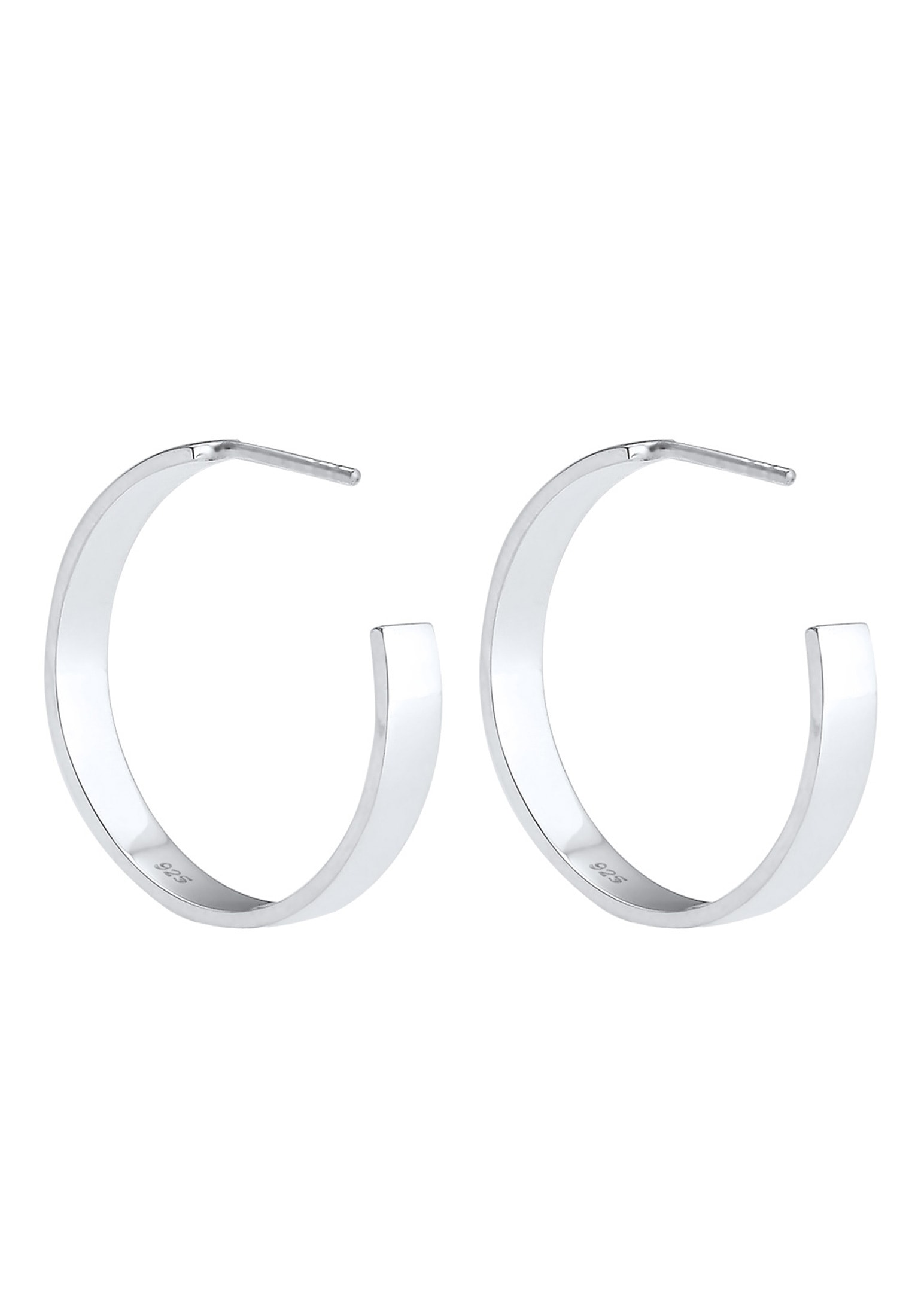 Elli Paar Creolen »Ohrringe Creolen Ohrstecker 925 Sterling Silber«