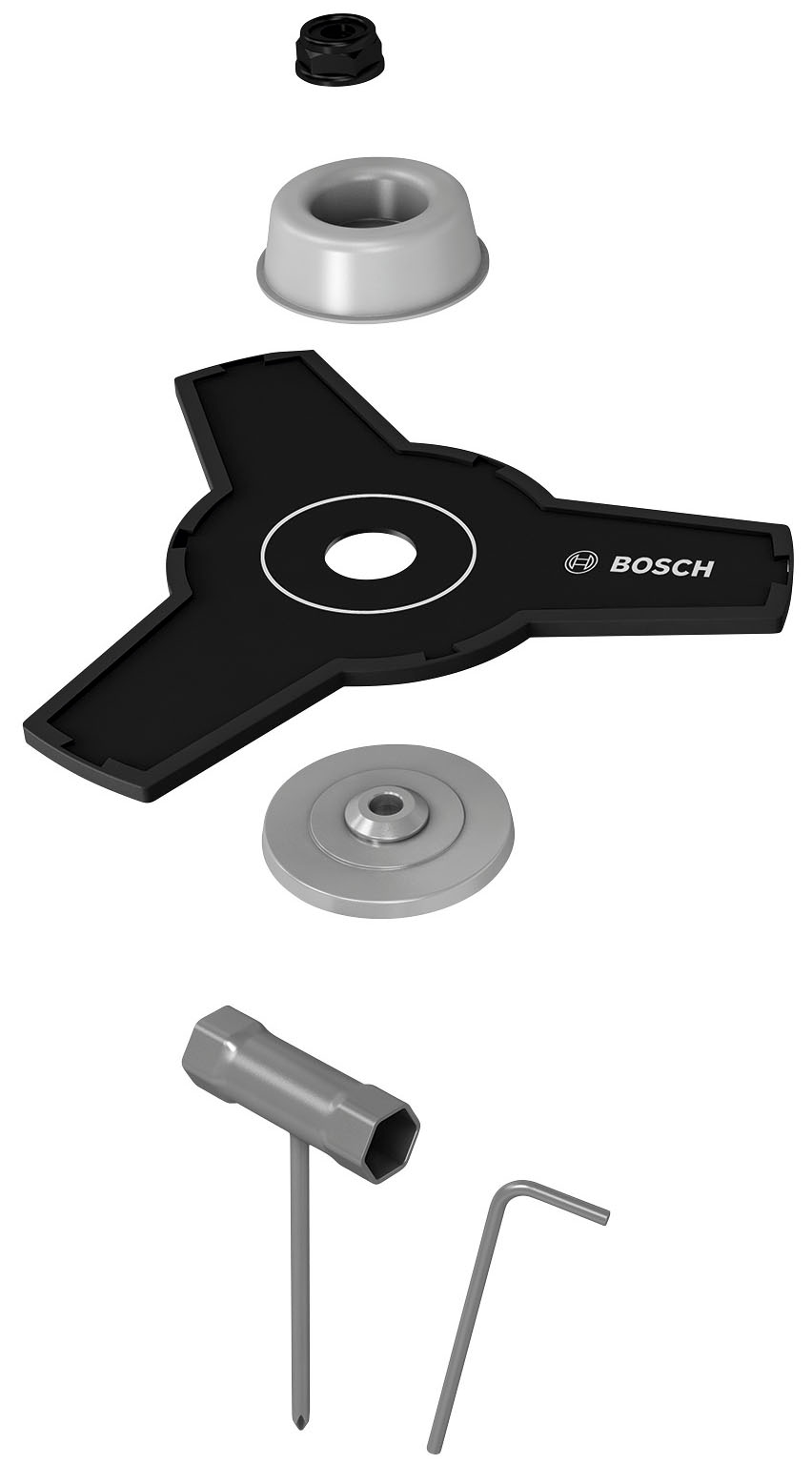 Bosch Home & Garden Motorsensenmesser »Mähmesser Umbausatz« für AdvancedGrassCut 36V-33 und AdvancedBrushCut 36V-23-750