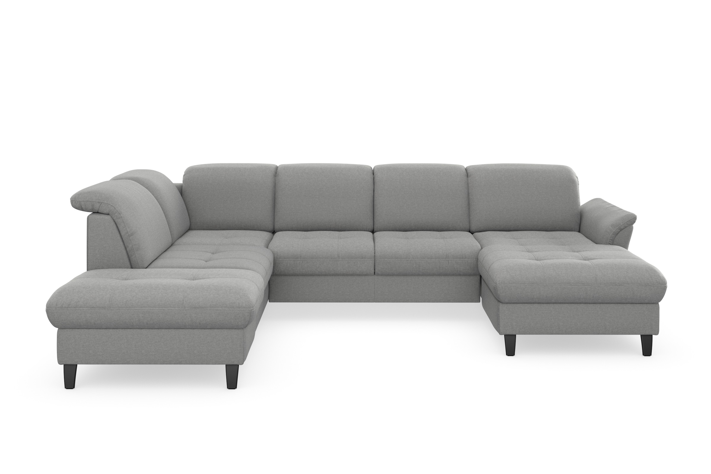 sit&more Wohnlandschaft »Maggiore U-Form« wahlweise mit Kopfteilverstellung, Bettfunktion und Stauraum