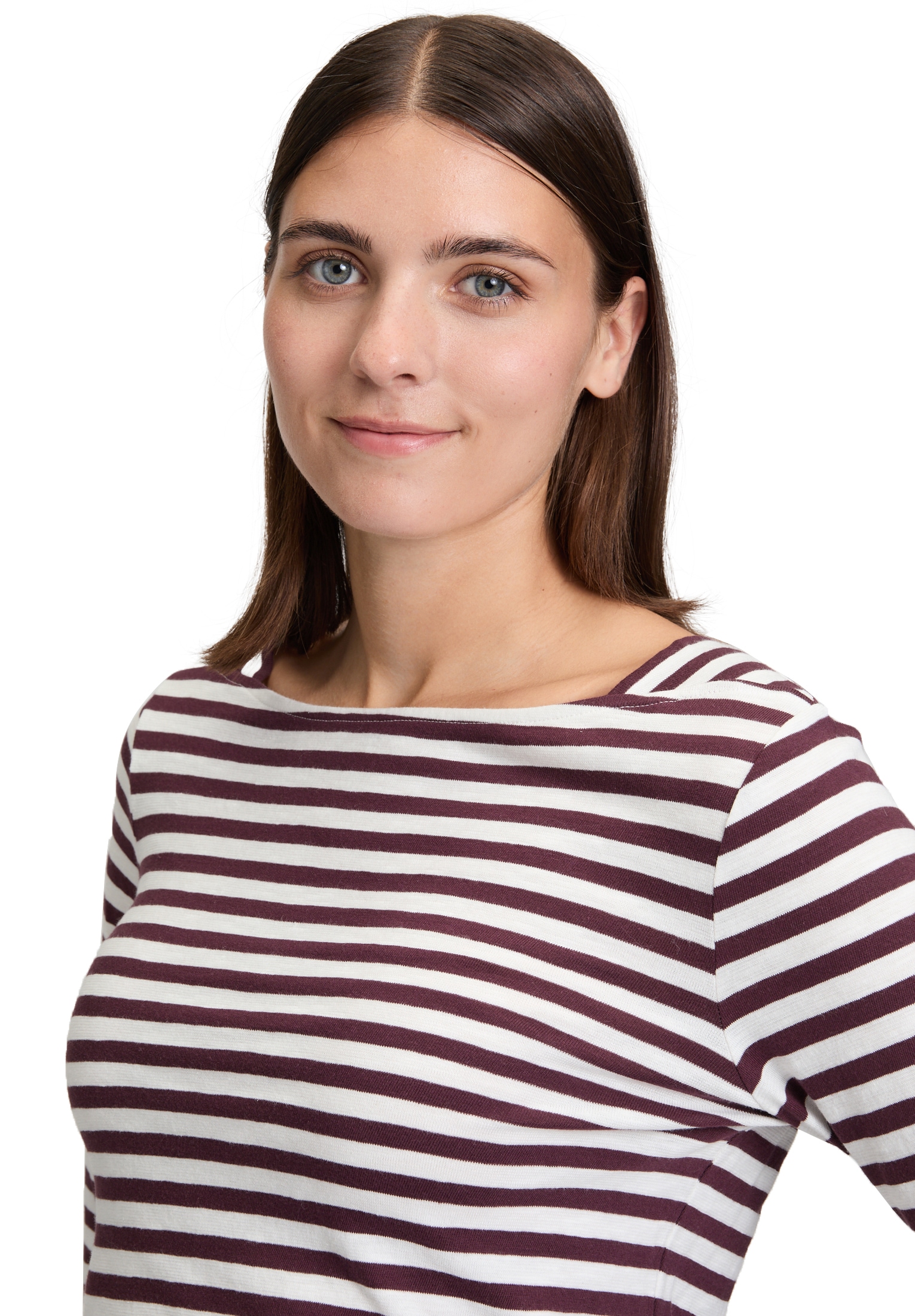 Betty&Co Langarmshirt »Ringelshirt mit U-Boot-Ausschnitt«