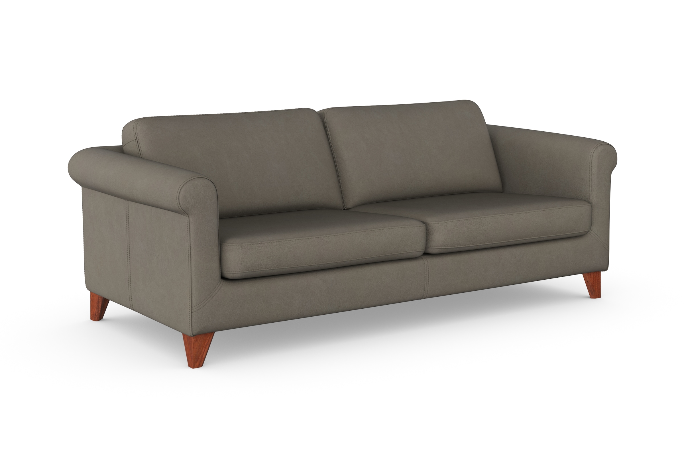 machalke® 3-Sitzer »amadeo«, Ledersofa mit geschwungenen Armlehnen, Breite 213 cm