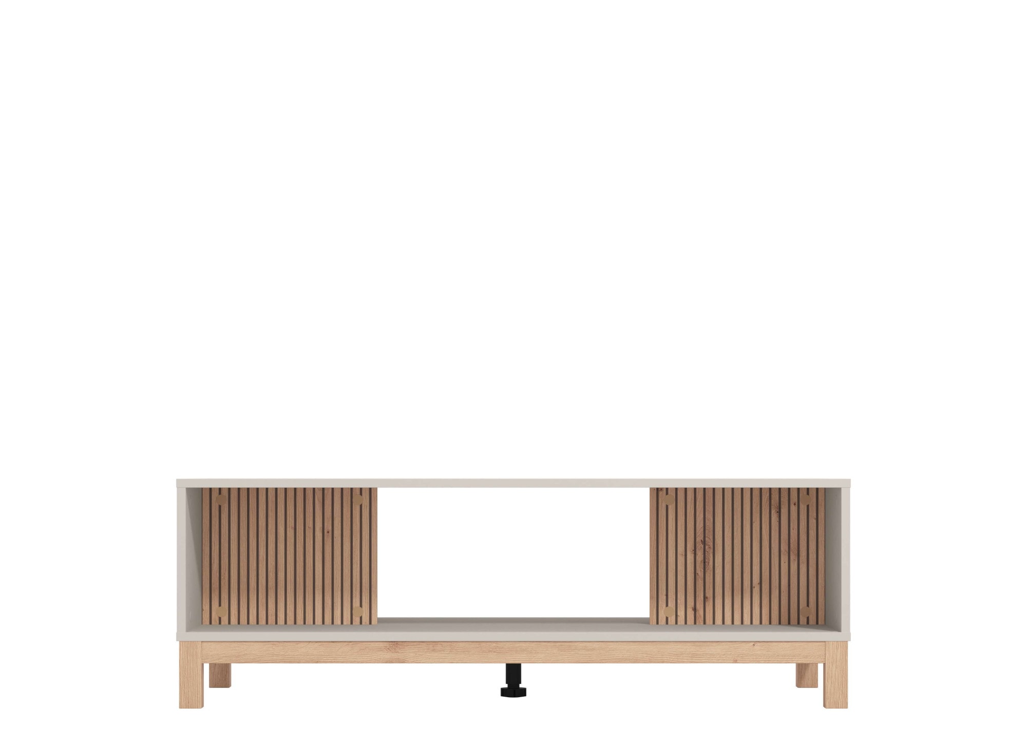 Home affaire Couchtisch »Essex, Wohnzimmertisch, Sofatisch, Beistelltisch, Kaffeetisch« Artisan Eiche & schwarze Streifen, MDF-Profil, ABS 1mm, modern