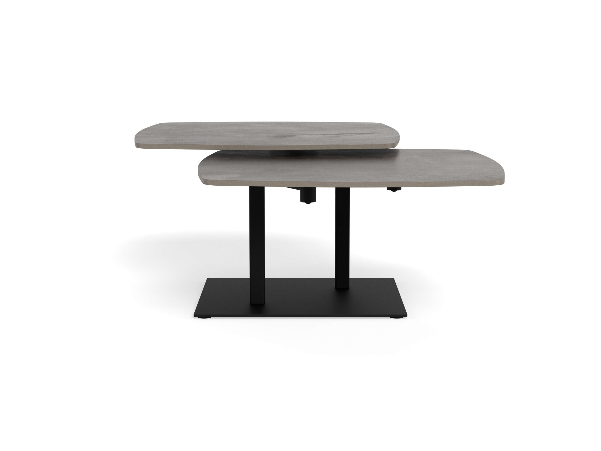 ACTONA GROUP Couchtisch »Carballo« Tisch, grau, Rotation,122x70x40cm