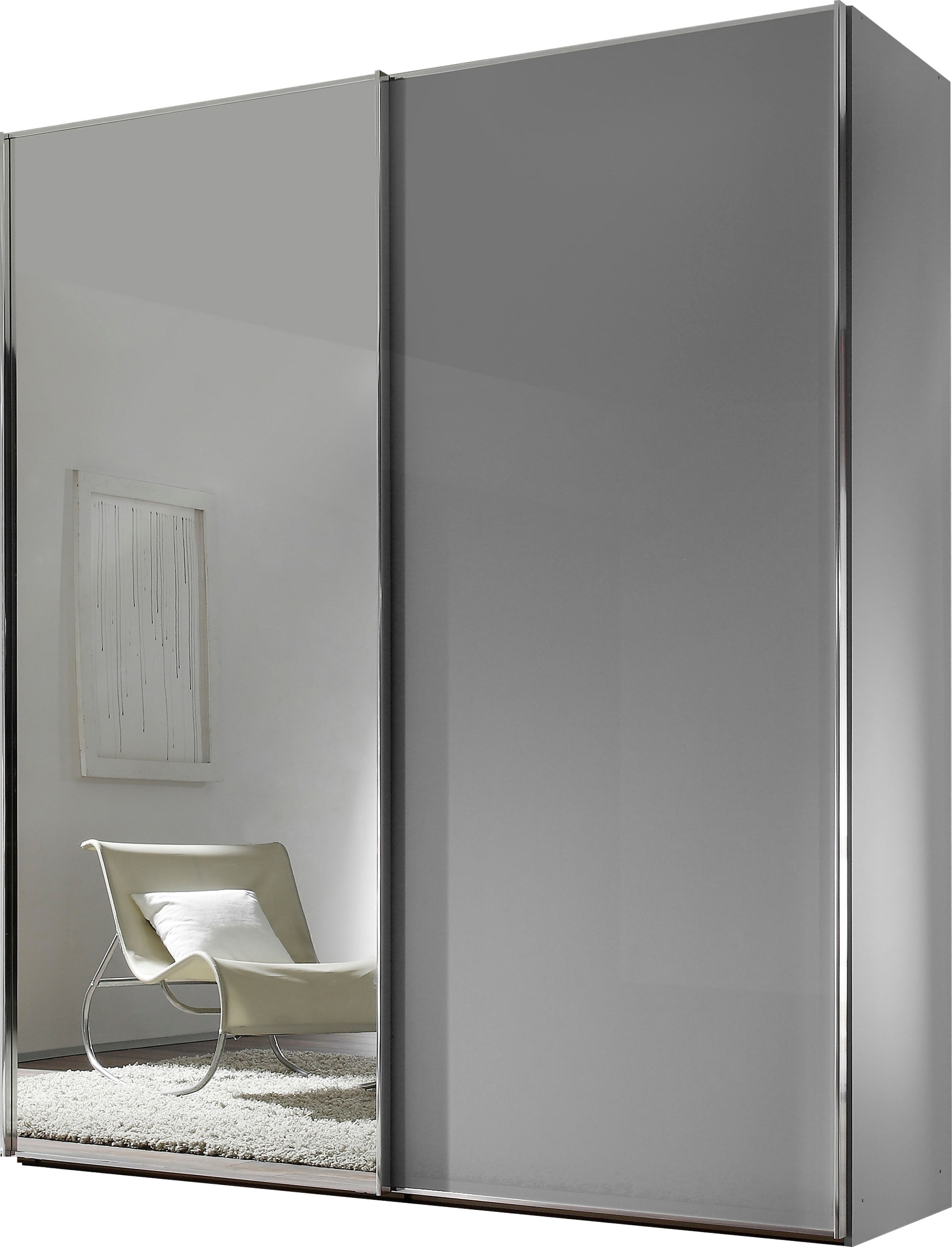 STAUD Schwebetürenschrank »Sinfonie Plus, edles Design in hochwertiger Qualität, Made in Germany« Mit Spiegeltüre und in vier verschiedenen Ausstattungsvarianten