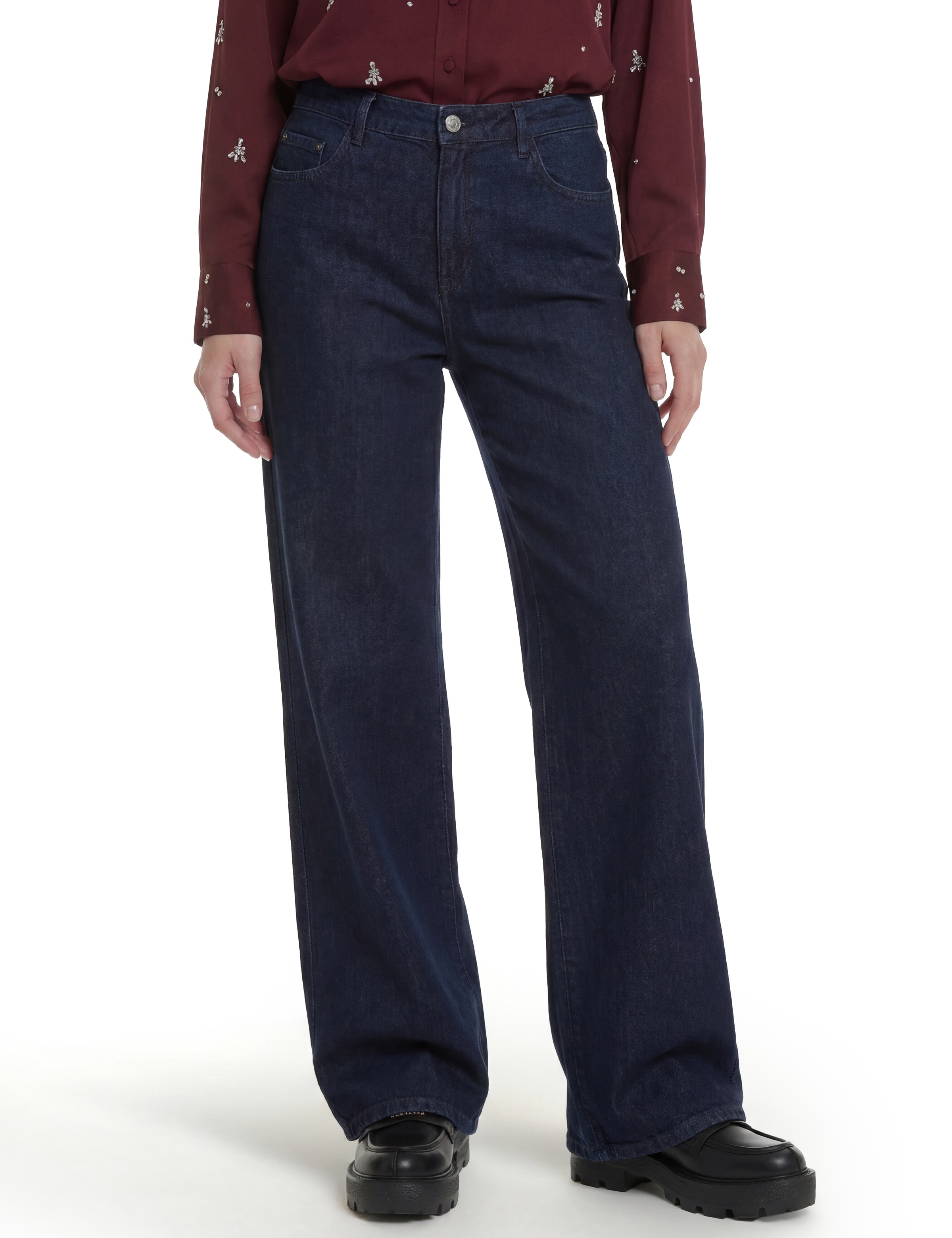 Guess Loose-fit-Jeans »WIDE LOOSE« Lyocell-Viskose-Mix mit Stretch