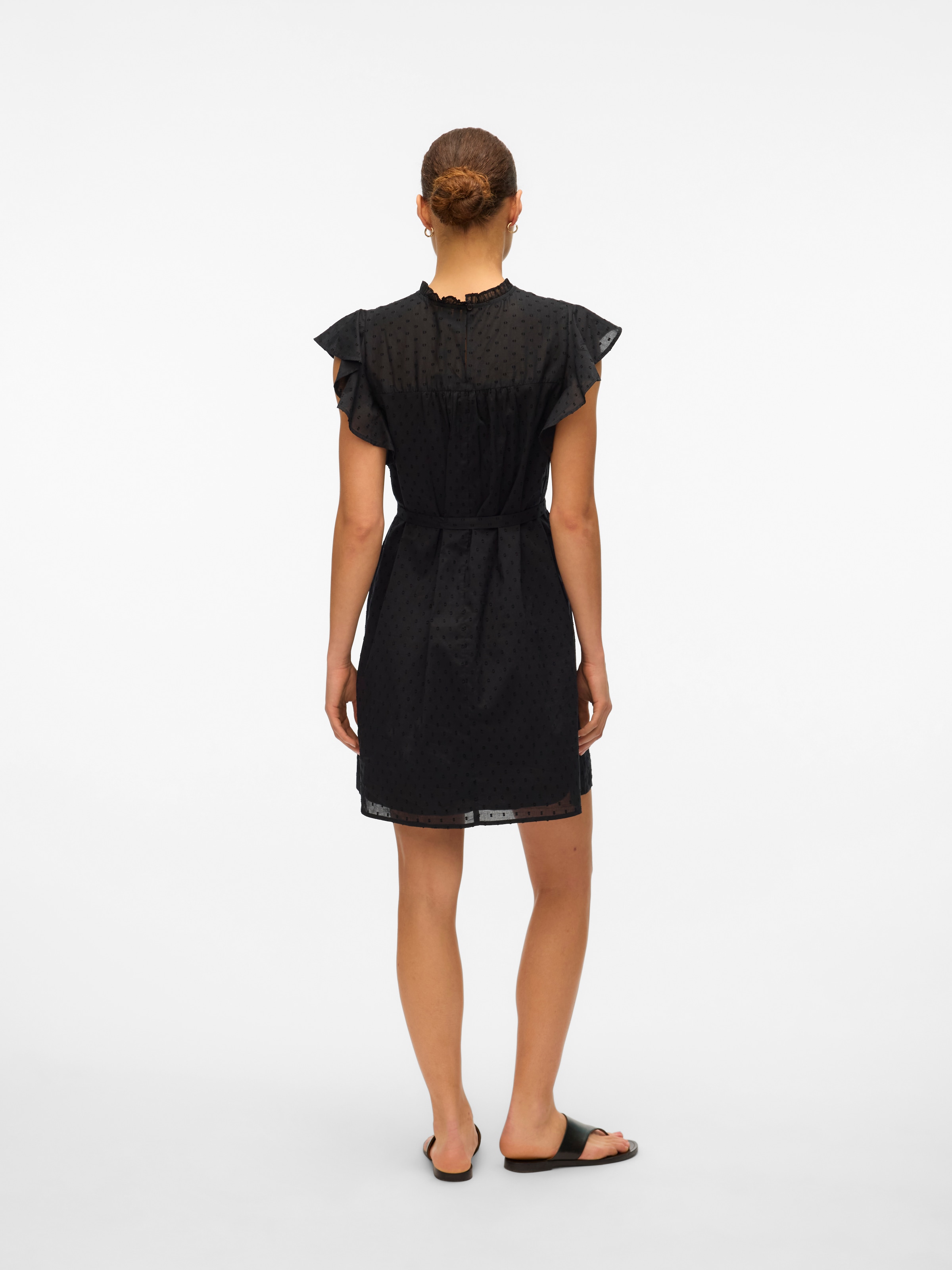 Vero Moda Minikleid »VMTRINE SL SHORT LACE DRESS WVN GA NOOS«