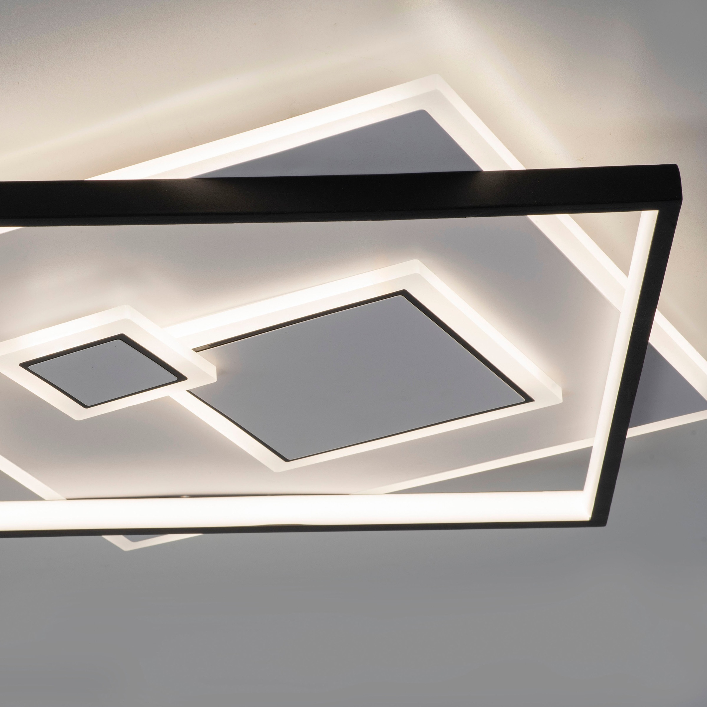 Paul Neuhaus Deckenleuchte »MAILAK«, 2 flammig, Leuchtmittel LED-Board-LED-Board | LED fest integriert-LED fest integriert, LED, separat steuerbar (Schalter)