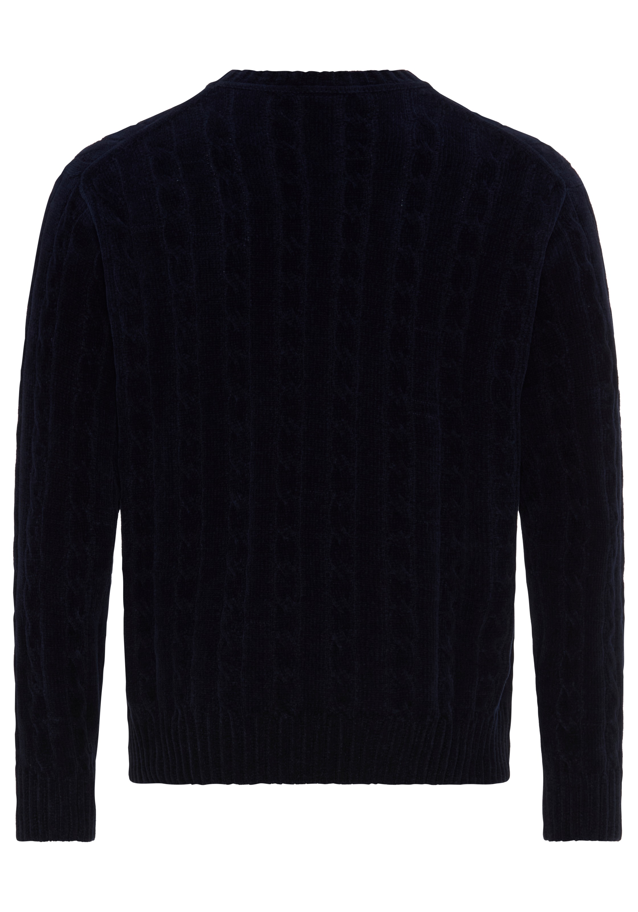 BOSS ORANGE Strickpullover »Ketrecio« Chenille-Garn, reine Baumwolle, Relaxed Fit
