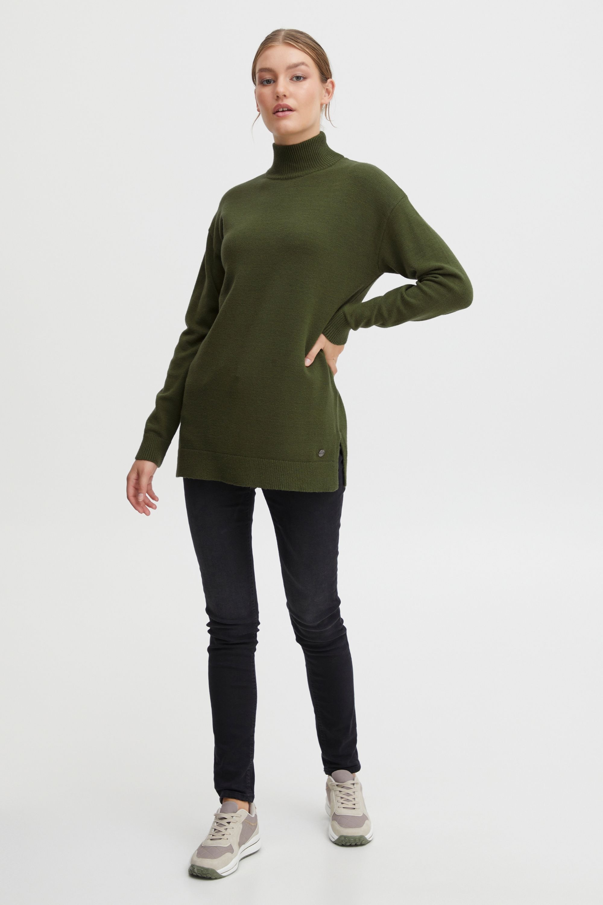 OXMO Strickfleece-Pullover »Strickpullover OXRatina«