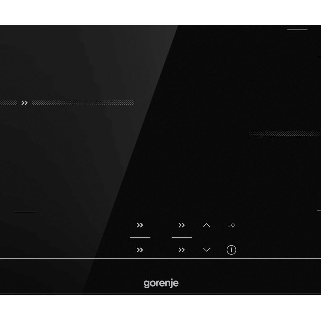 GORENJE Backofen-Set »Black Induction Set«, BOS6737E06BG, mit 1-fach-Teleskopauszug, Aqua Clean, (Set)