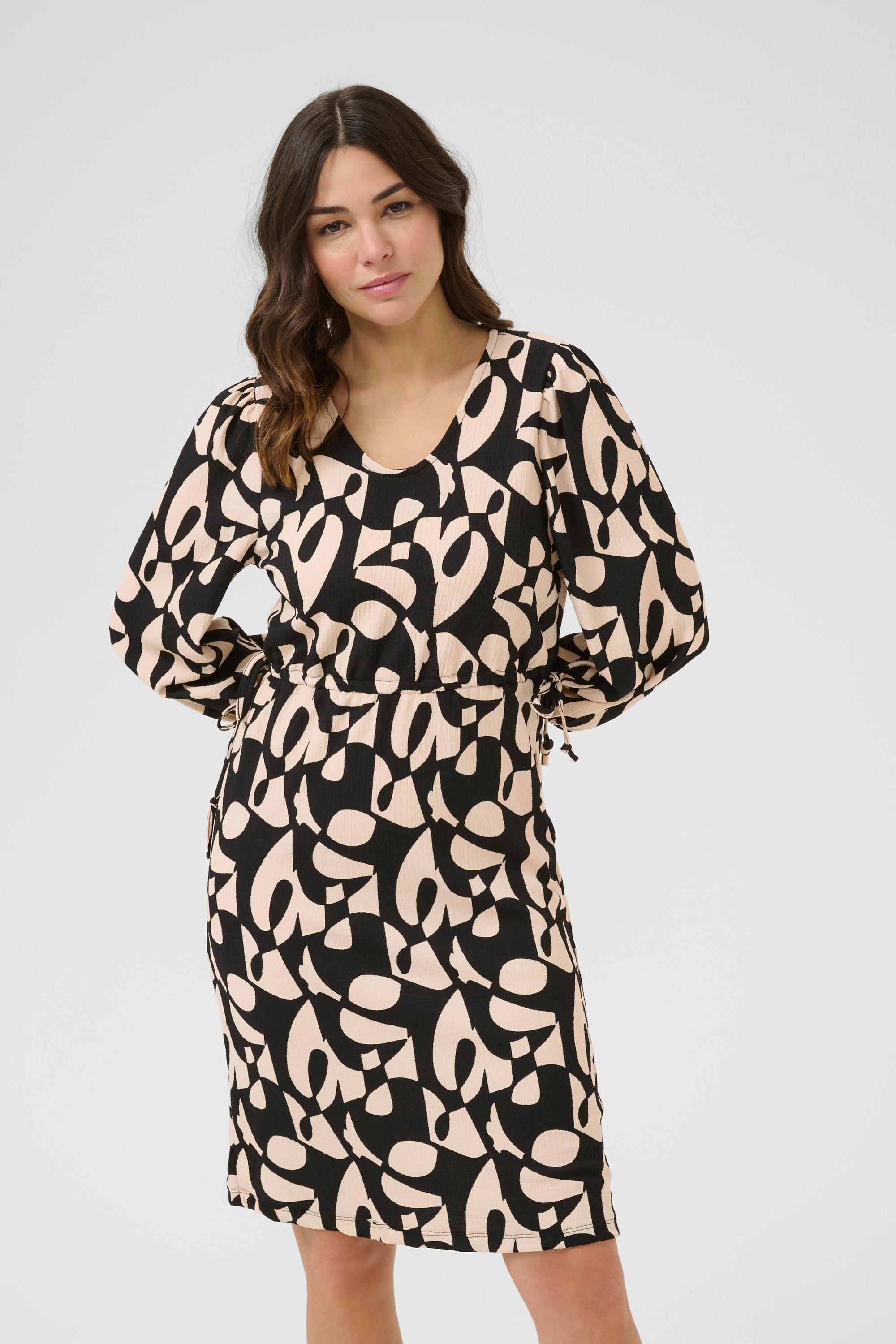 KAFFE Midikleid »Kleid KAkatrine«
