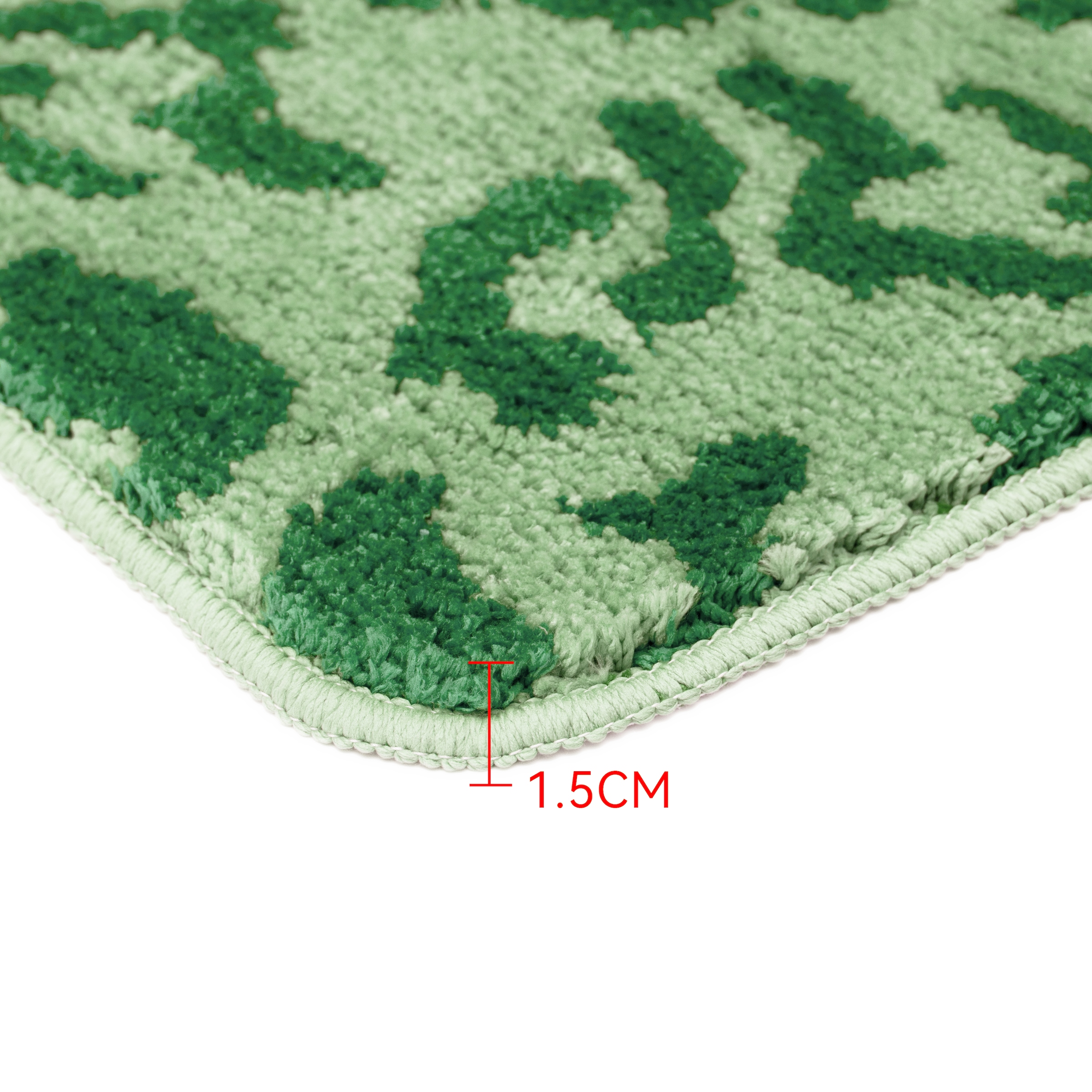 OTTO home Badematte »Anna Leo, Badvorleger, Badezimmer Teppich, Duschvorleger« Höhe 15 mm rutschhemmend beschichtet fußbodenheizungsgeeignet | schnell trocknend mit Animal Print, modernes Muster, Leo, weich